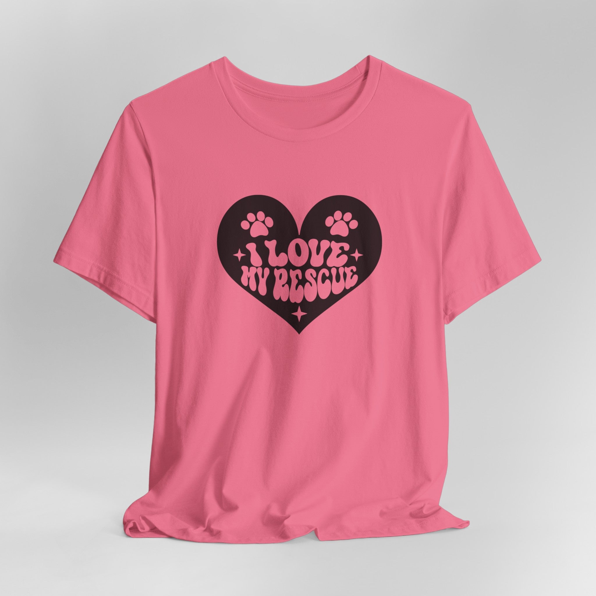 I Love My Rescue T-Shirt | My Heart Belongs to Rescue: Animal Lover Do | Animal Lover Dog Rescue