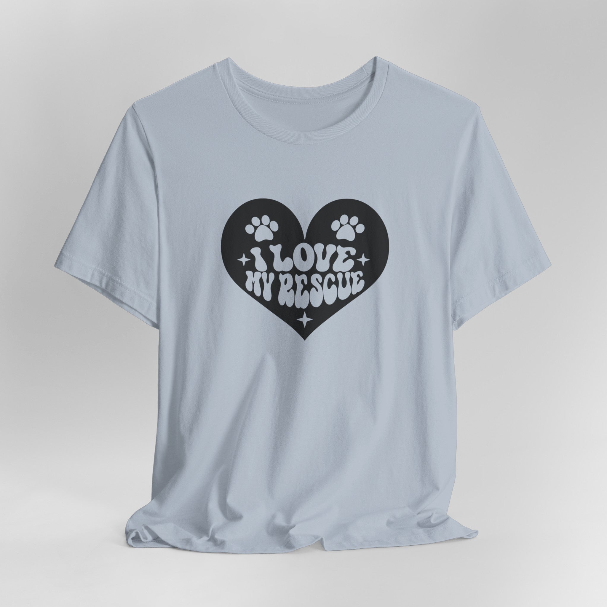 I Love My Rescue T-Shirt | My Heart Belongs to Rescue: Animal Lover Do | Animal Lover Dog Rescue