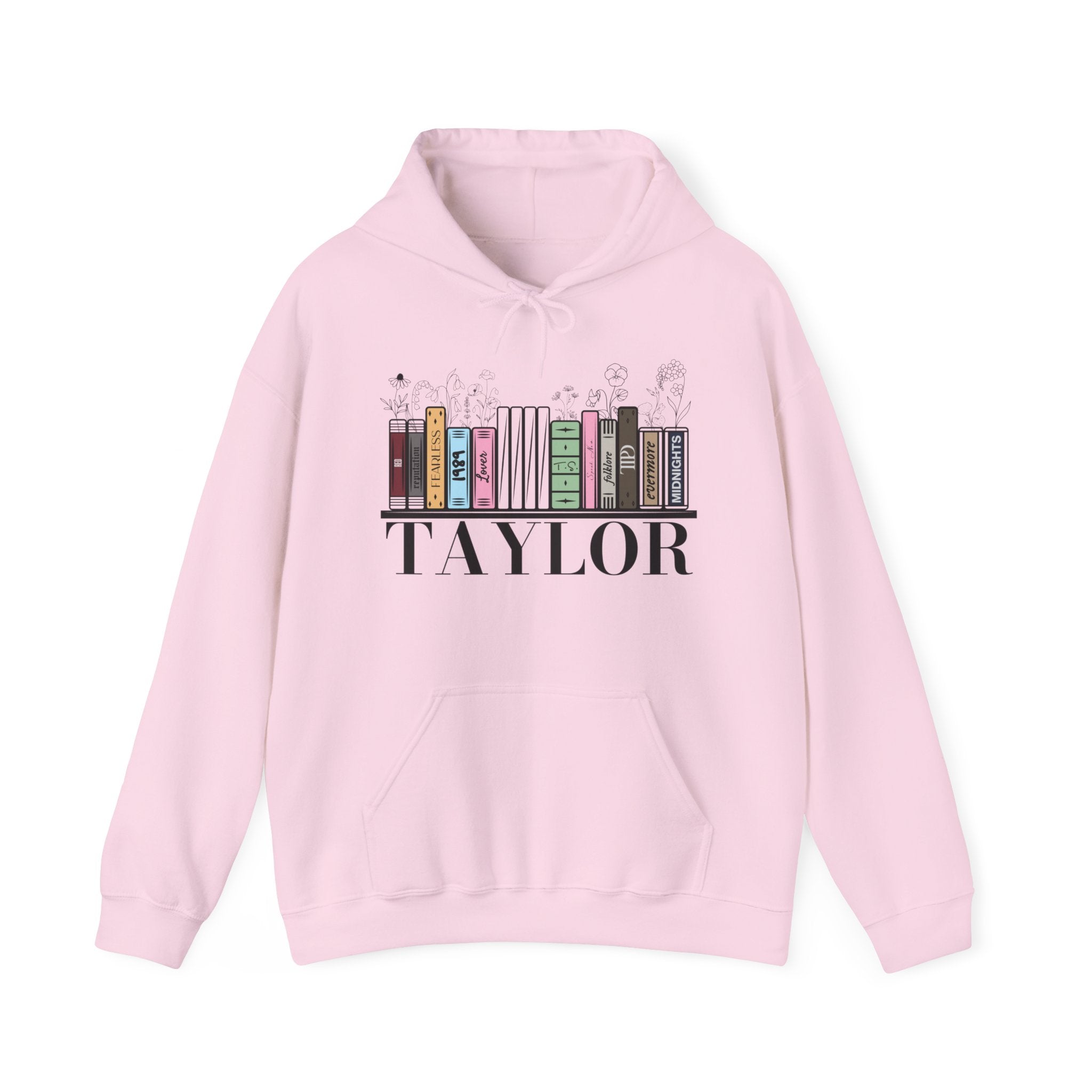 Taylor Swift Albums As Books Hoodie | All Taylor's Albums Including TT | Albums Including TTPD Decorated