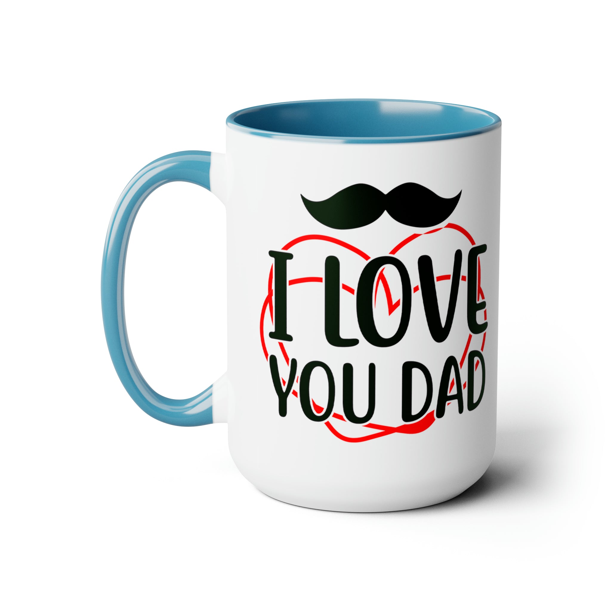 The Perfect Gift to Express Your Love: The "I Love You Dad" Ceramic Mu | Dad" Ceramic Mug