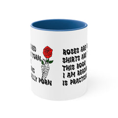 Smut Readers Mug | Funny Roses are Red Mug | Great Gifr for Gift for Her