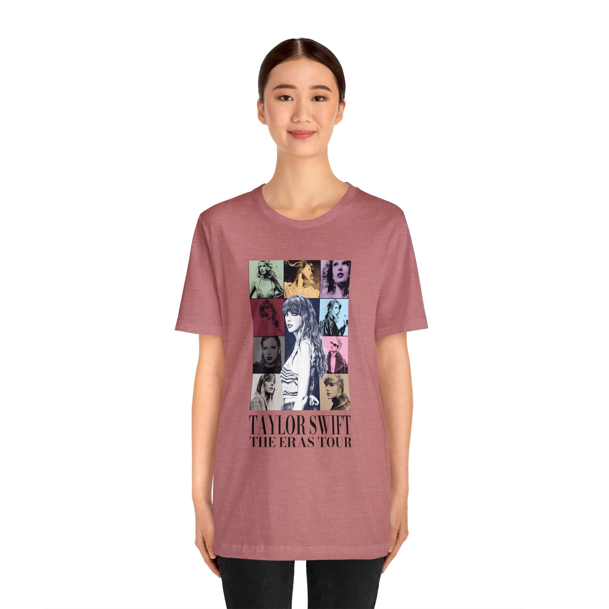 The Eras Tour Concert Shirt Two Sided Print | Unisex Jersey Short Slee | Unisex Jersey Short Sleeve Tee