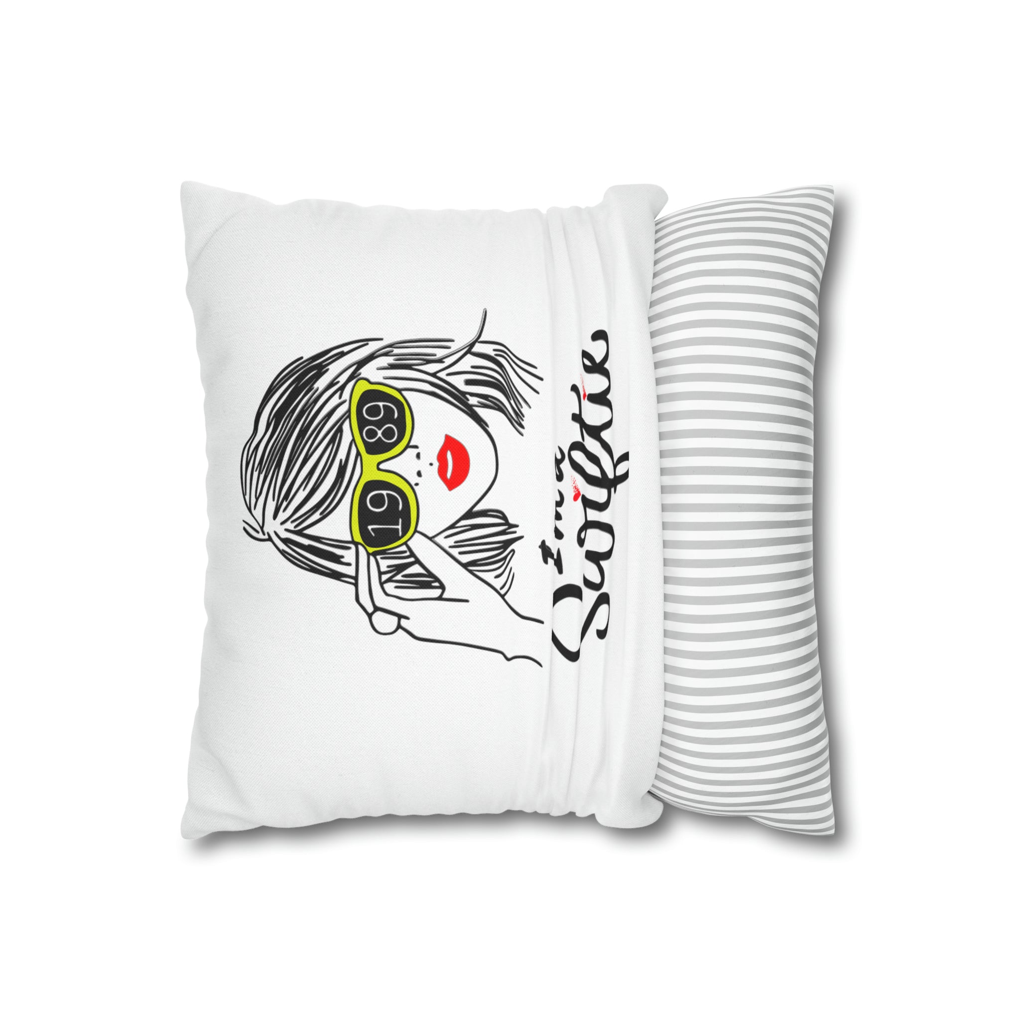 Taylor Swift "I am a Swiftie" Square Pillow Case | Taylor Swift Fan De | Taylor Swift Fan Decorative Pillow Case