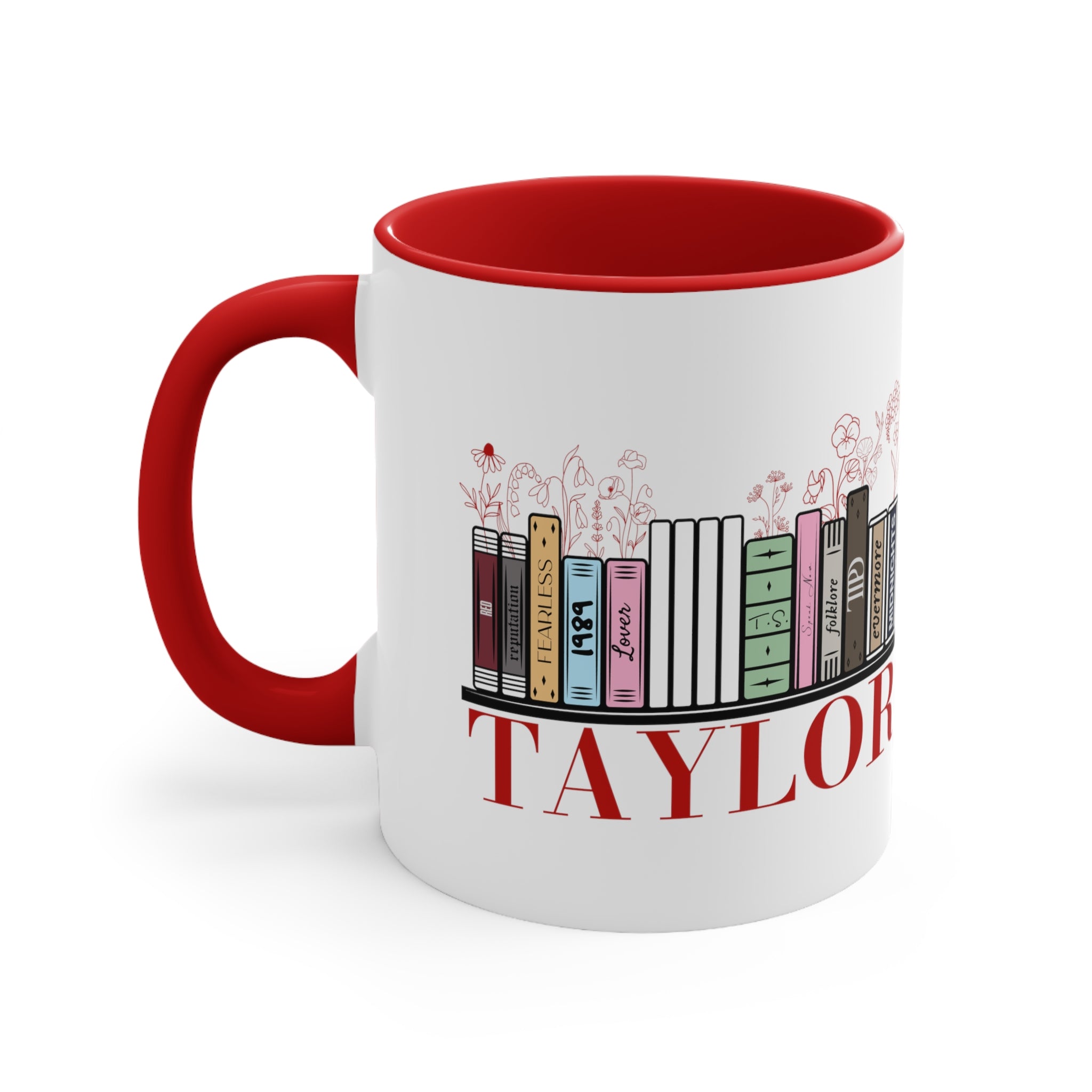 Personalized Taylor Swift Albums Mug | Custom Taylor Swift Music Album | Custom Taylor Swift Music Album Mug