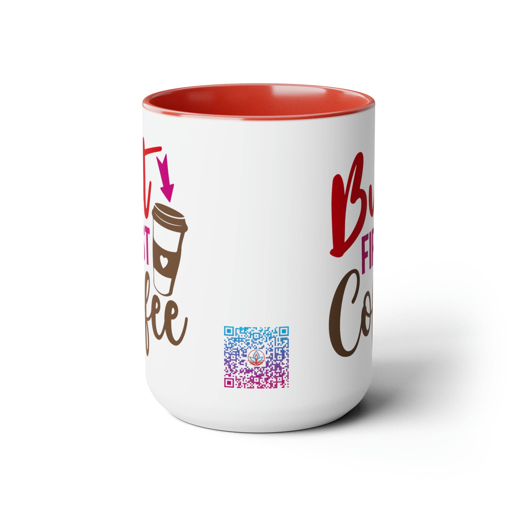 Kickstart Your Day With The "But First, Coffee" 15oz Ceramic Mug | , Coffee" 15oz Ceramic Mug