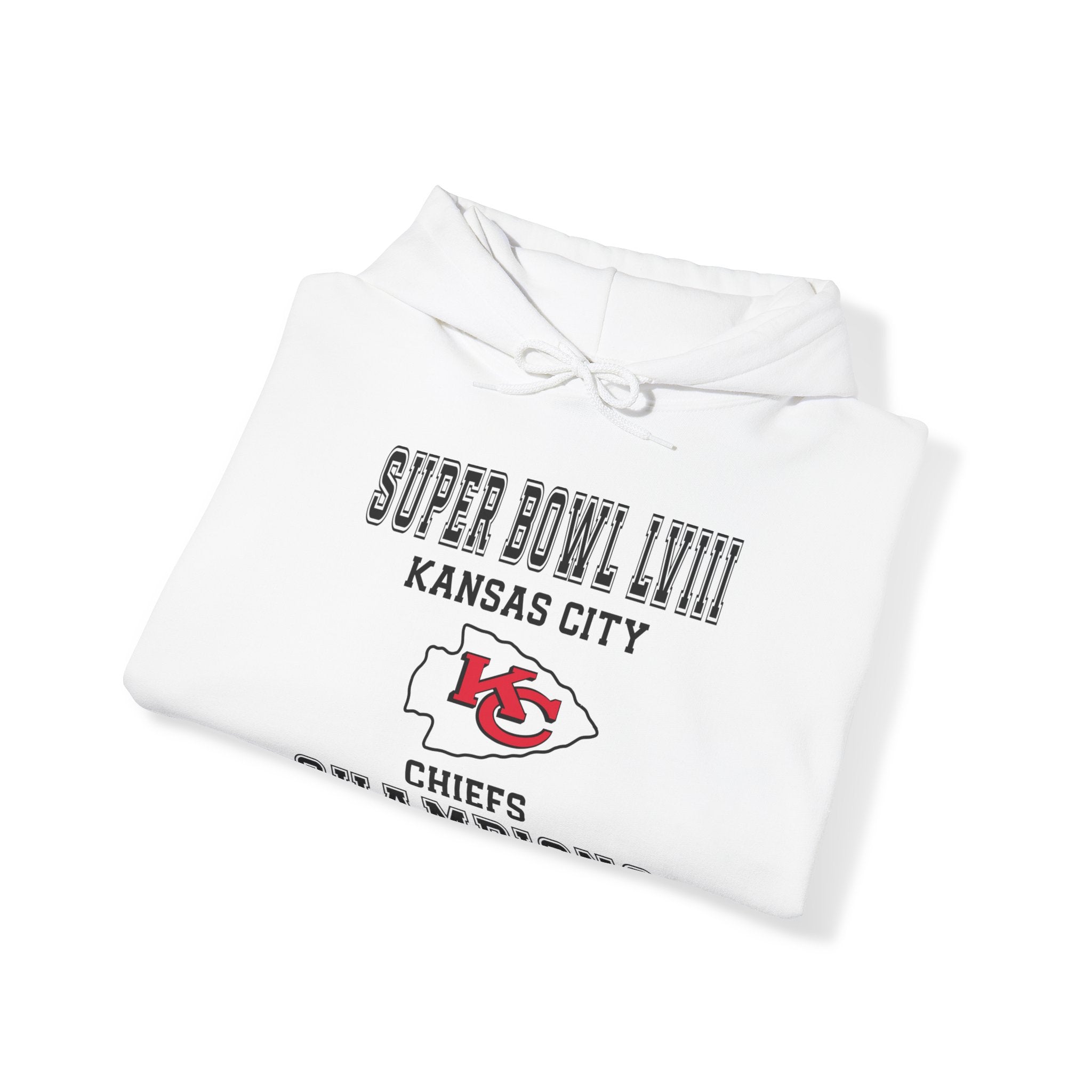 KC Chiefs Super Bowl Champions Hoodie | Celebrating KC Win Of Super Bowl LVIII with this Awesome Hoodie