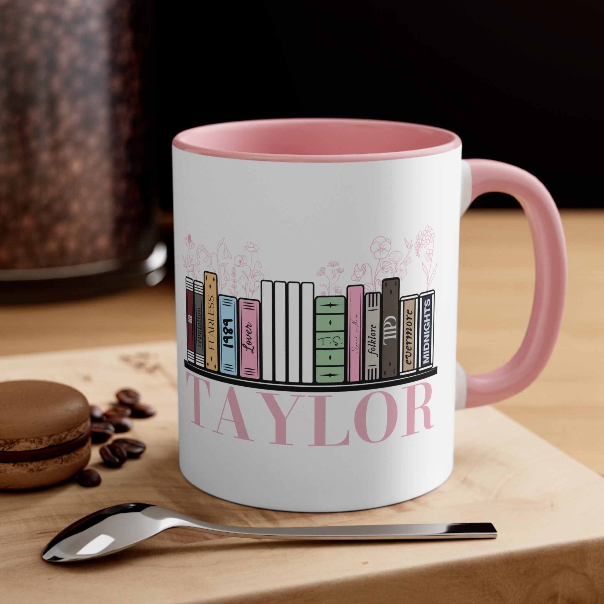 Personalized Taylor Swift Albums Mug | Custom Taylor Swift Music Album | Custom Taylor Swift Music Album Mug