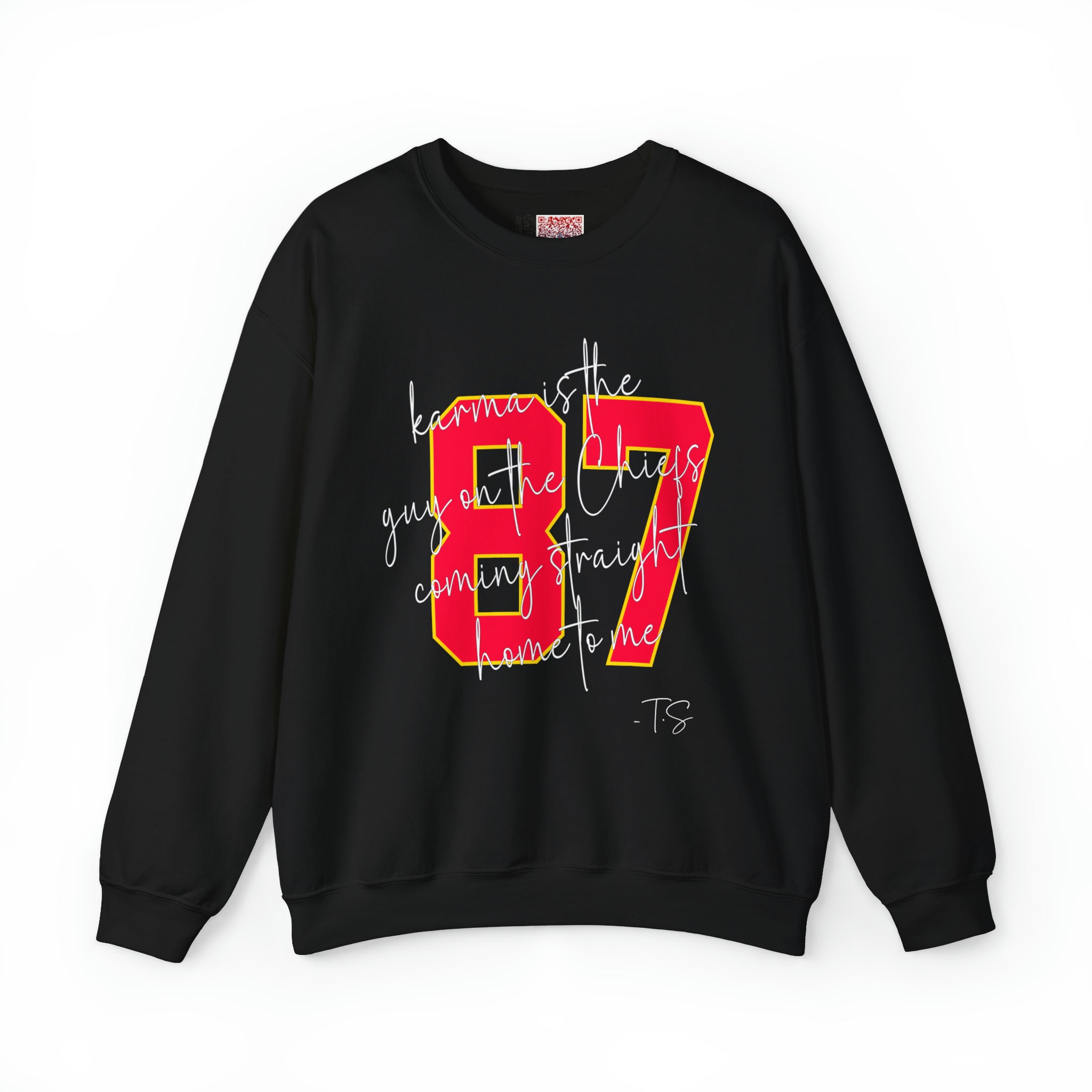 Karma Is The Guy On The Chiefs Coming Straight Home to Me Sweatshirt,  | Sweatshirt, Swift Kelce sweatshirt, Football Swiftie, Swift Chiefs Sweatshirt