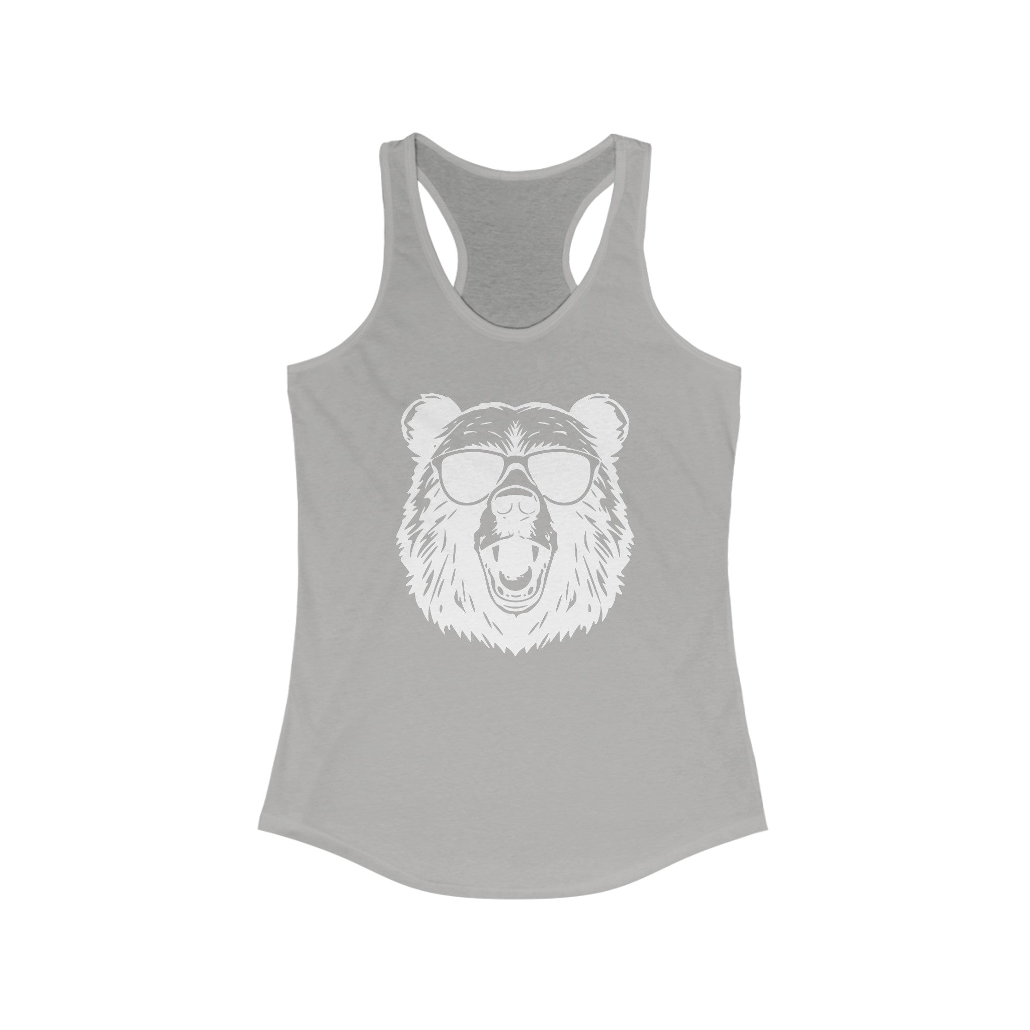 I Choose The Bear Gym Tank Top For Women | Subtle Statement of Support