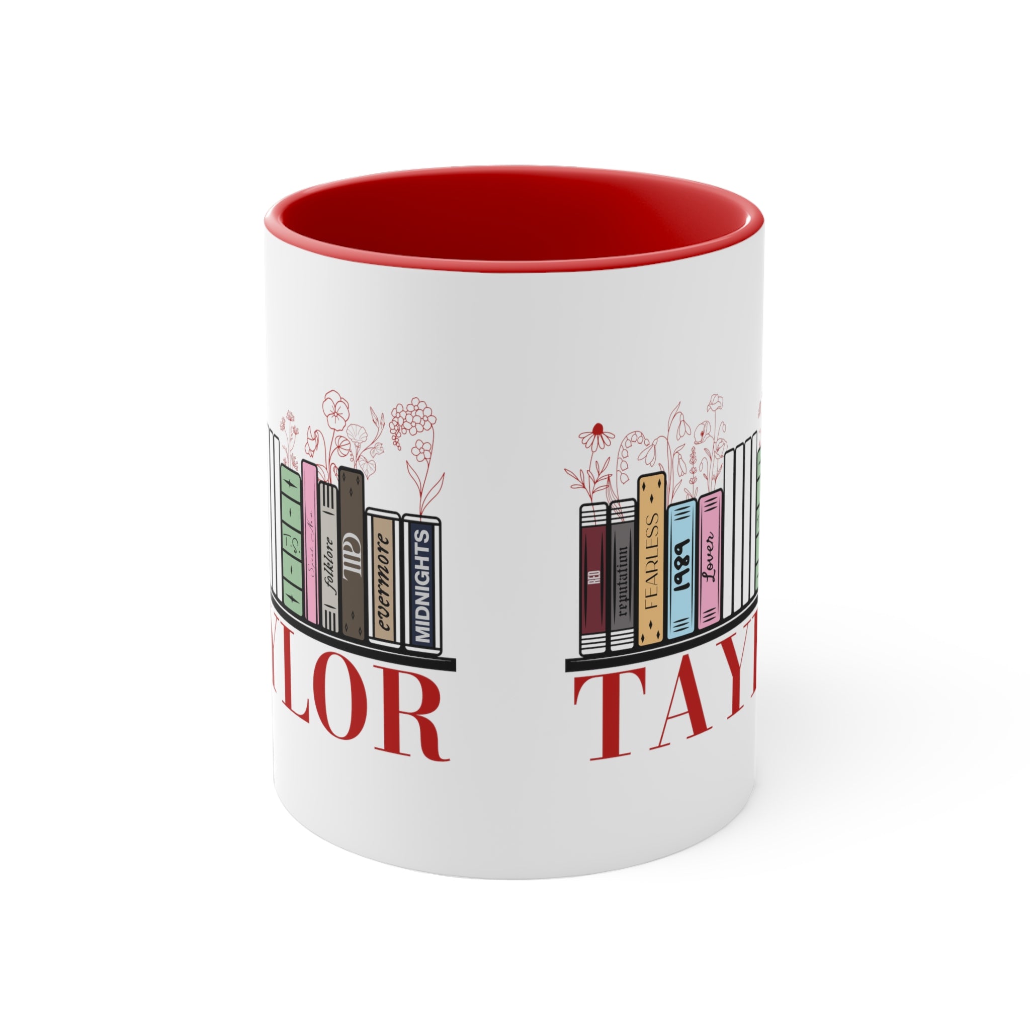 Personalized Taylor Swift Albums Mug | Custom Taylor Swift Music Album | Custom Taylor Swift Music Album Mug