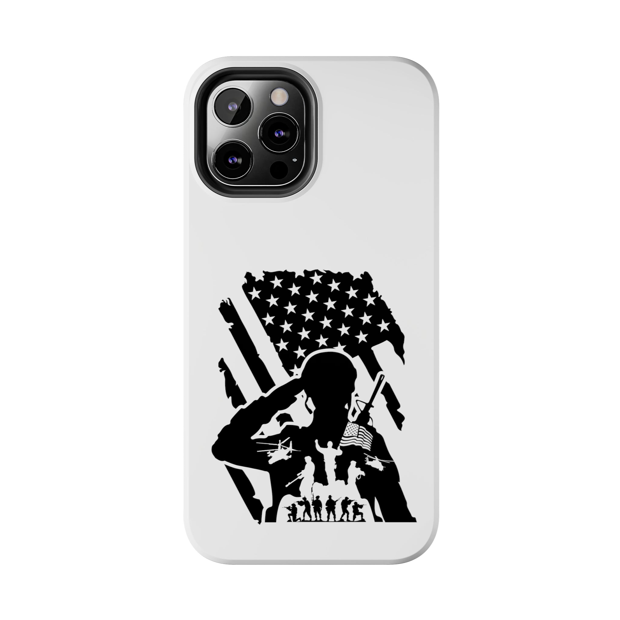 Veteran iPhone Case - Salute Your Heroes, Patriotic iPhone Tough Case, | Heroes, Patriotic iPhone Tough Case, Perfect Gift