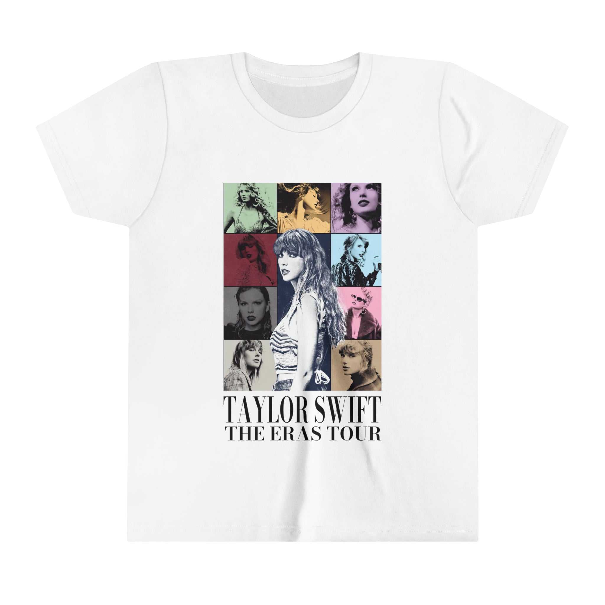 The Eras Tour Shirt for Kids | Youth Taylor Merch | Two Sided Eras Tou | Sided Eras Tour Kids