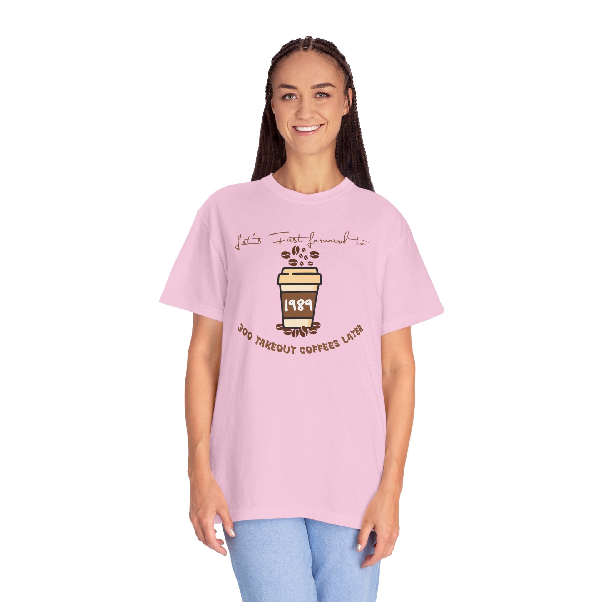 300 Takeout Coffees Later Taylor Swift Tee, Is It Over Now T-Shirt, 19 | Version, Comfort Colors, Swiftie Gift Idea, Coffee Lovers