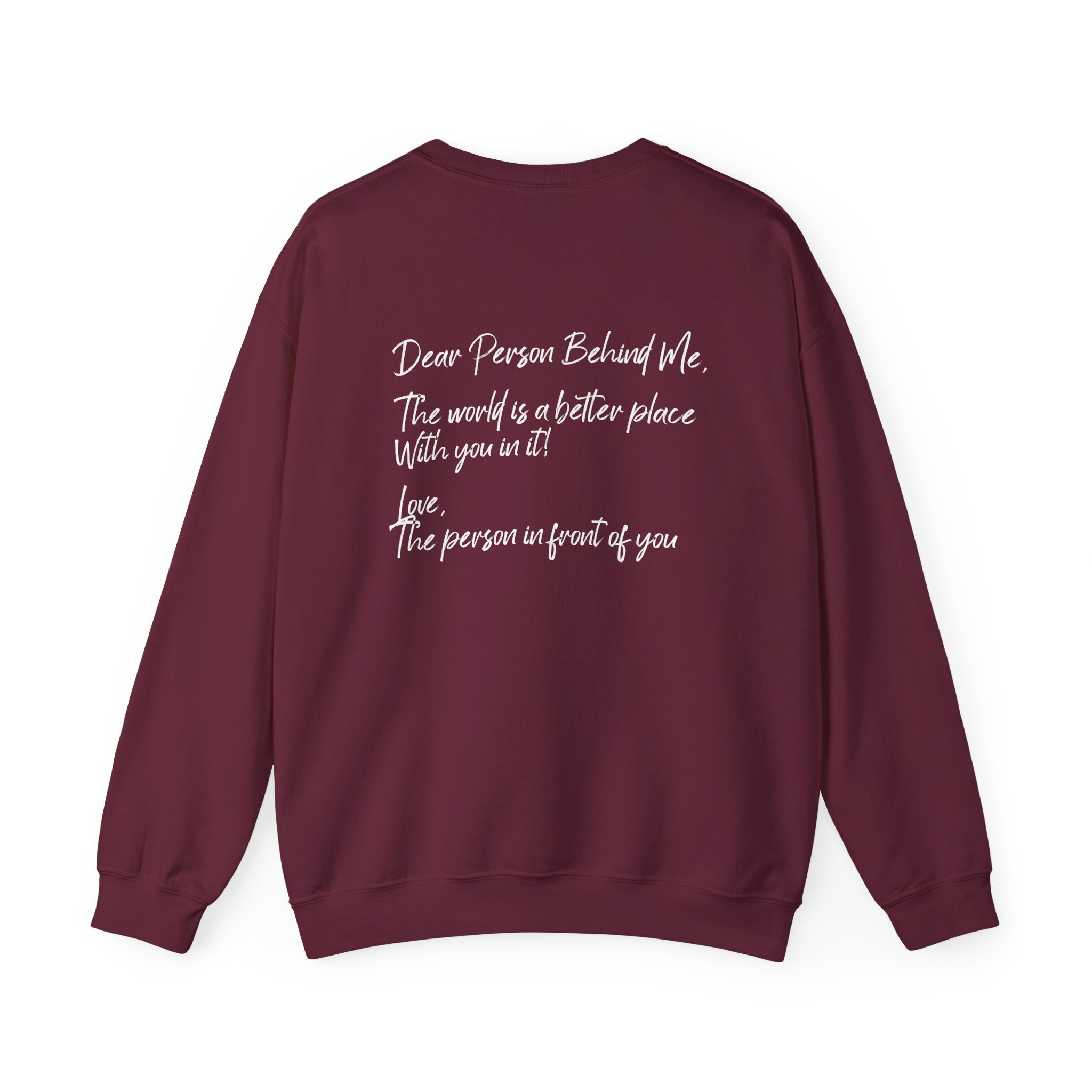 Dear Person Behind Me Sweatshirt, Aesthetic Sweatshirt, You Are Enough | Kind Sweatshirt, Mental Health