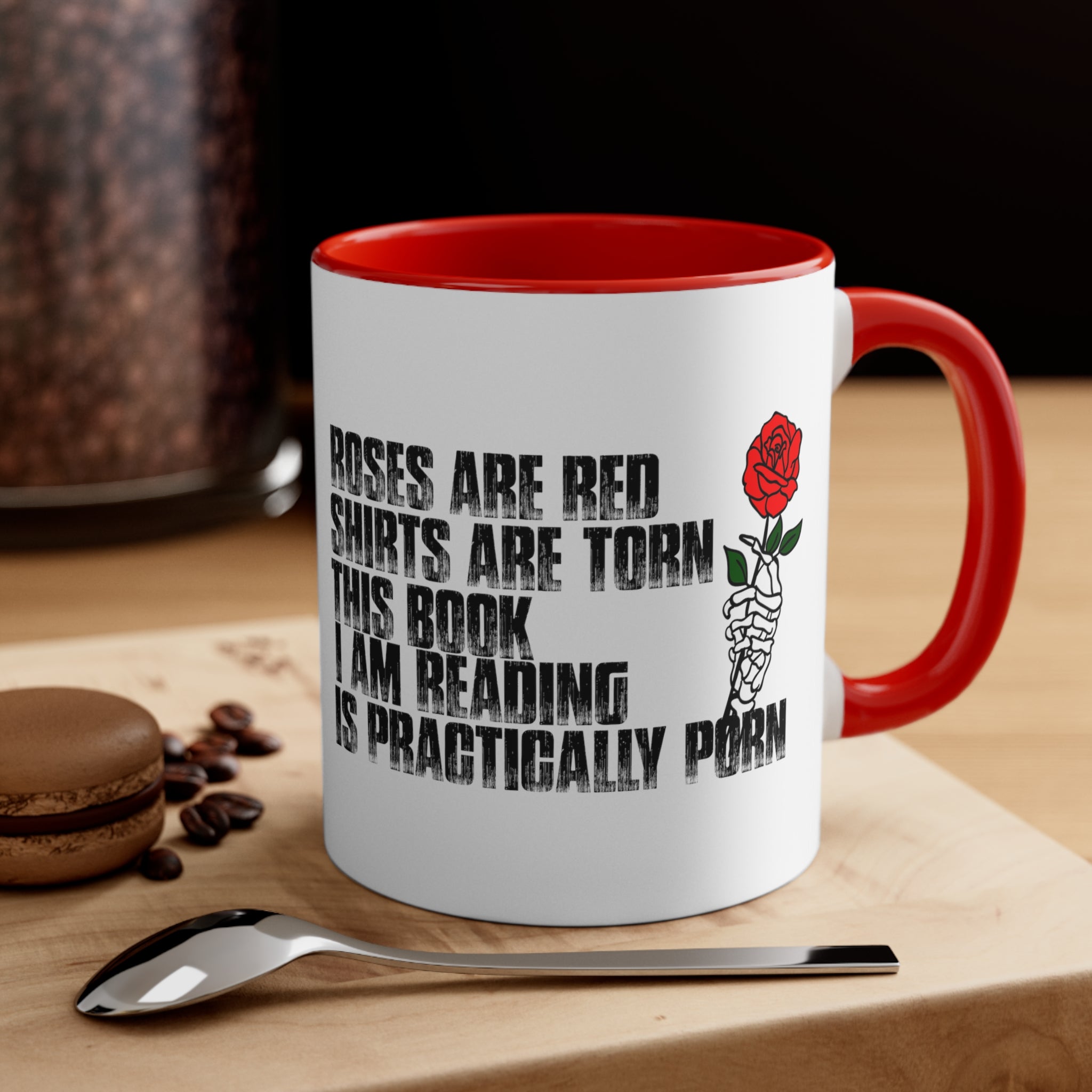 Smut Reader's Mug | Funny Roses are Red Mug | Great Gifr for Gift for Her