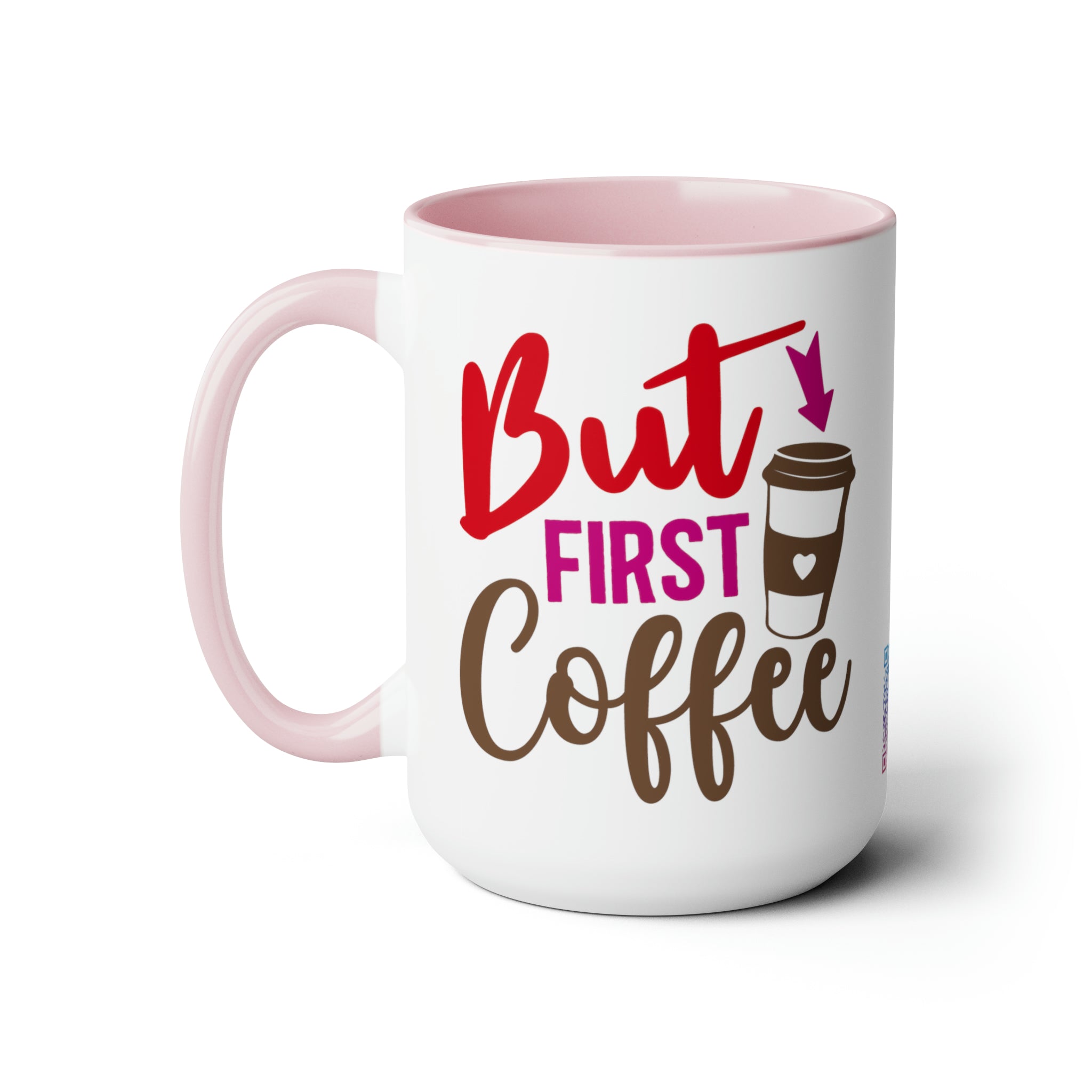 Kickstart Your Day With The "But First, Coffee" 15oz Ceramic Mug | , Coffee" 15oz Ceramic Mug