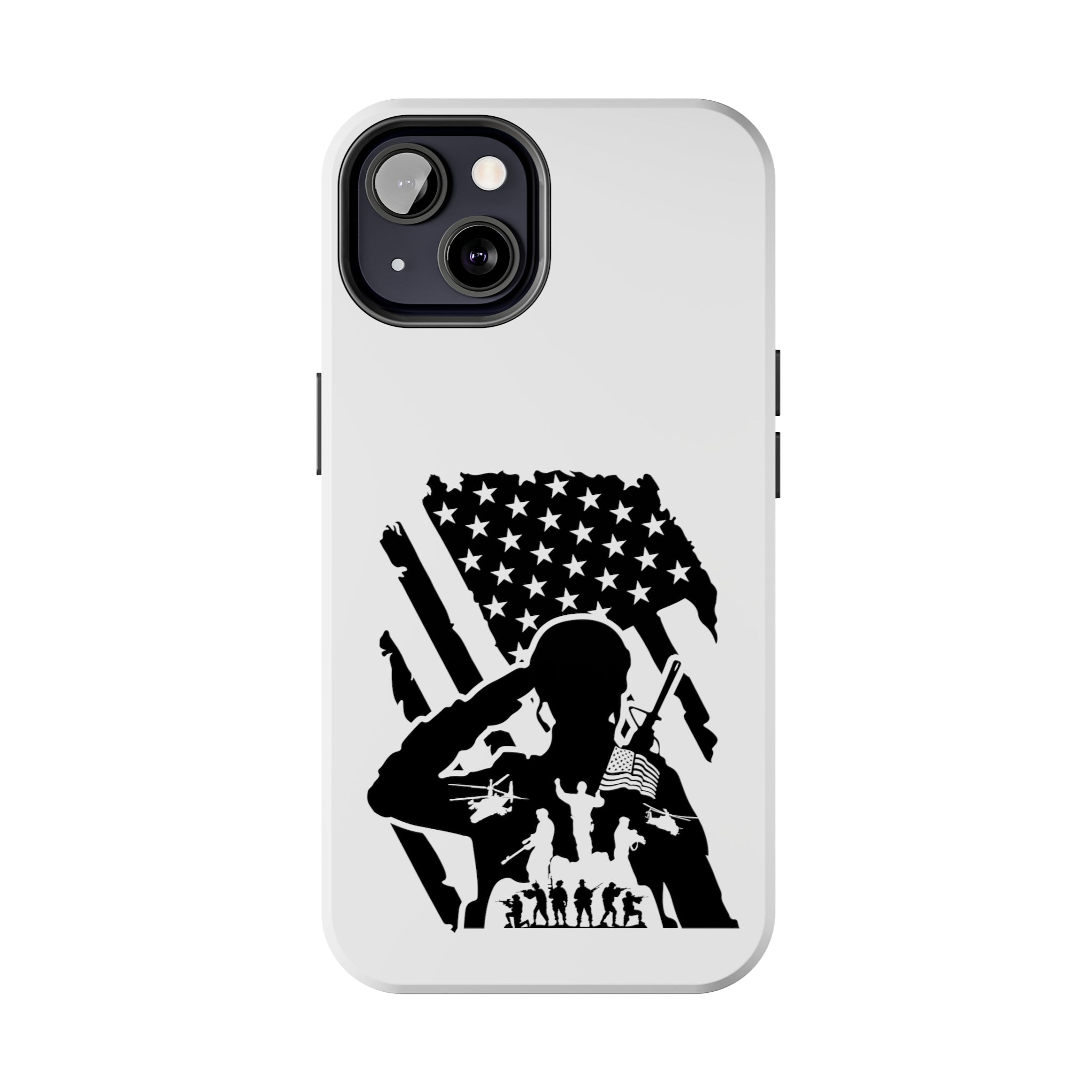 Veteran iPhone Case - Salute Your Heroes, Patriotic iPhone Tough Case, | Heroes, Patriotic iPhone Tough Case, Perfect Gift