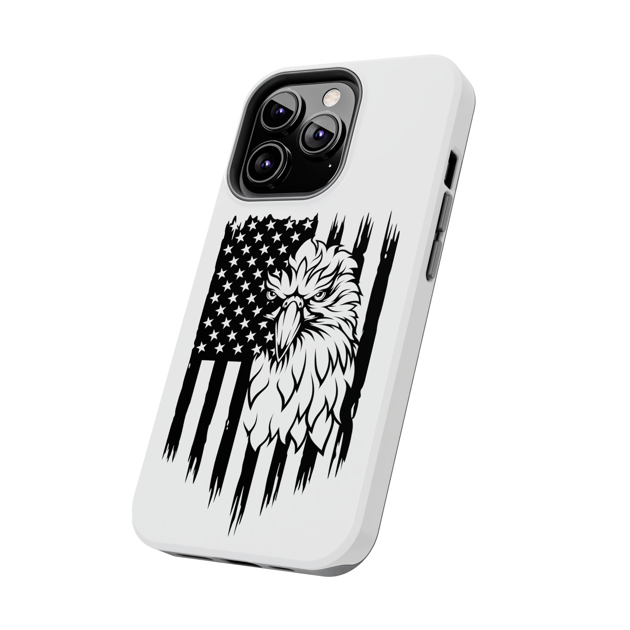 Patriotic iPhone Case: Eagle Through American Flag iPhone Case, Patrio | American Flag iPhone Case, Patriotic iPhone Tough Case