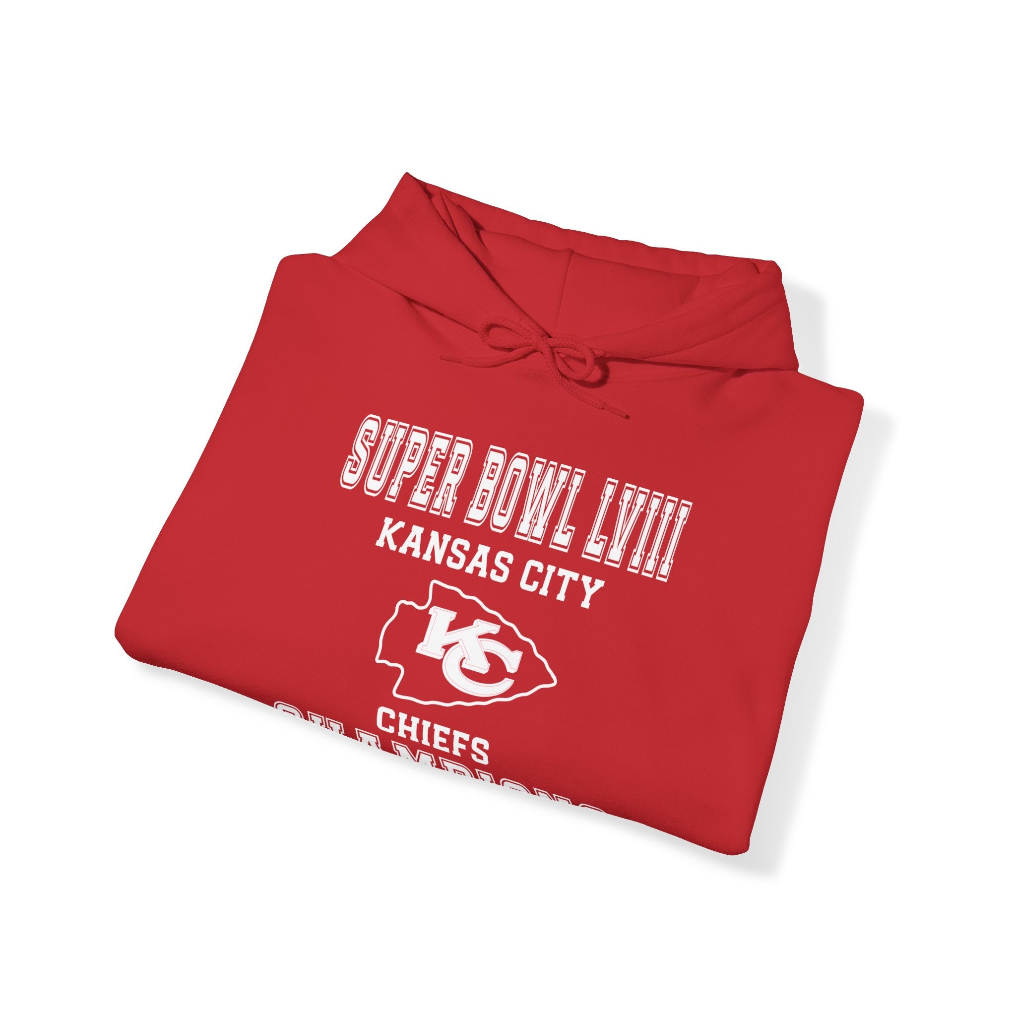 KC Chiefs Super Bowl Champions Hoodie | Celebrating KC Win Of Super Bowl LVIII with this Awesome Hoodie