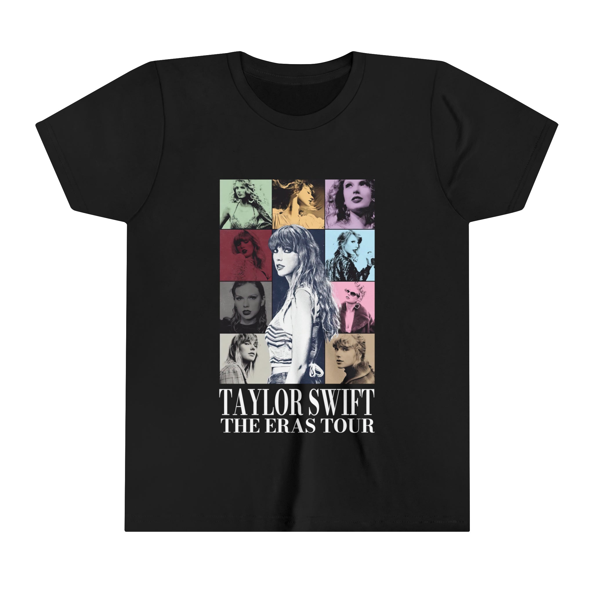 The Eras Tour Shirt for Kids | Youth Taylor Merch | Two Sided Eras Tou | Sided Eras Tour Kids