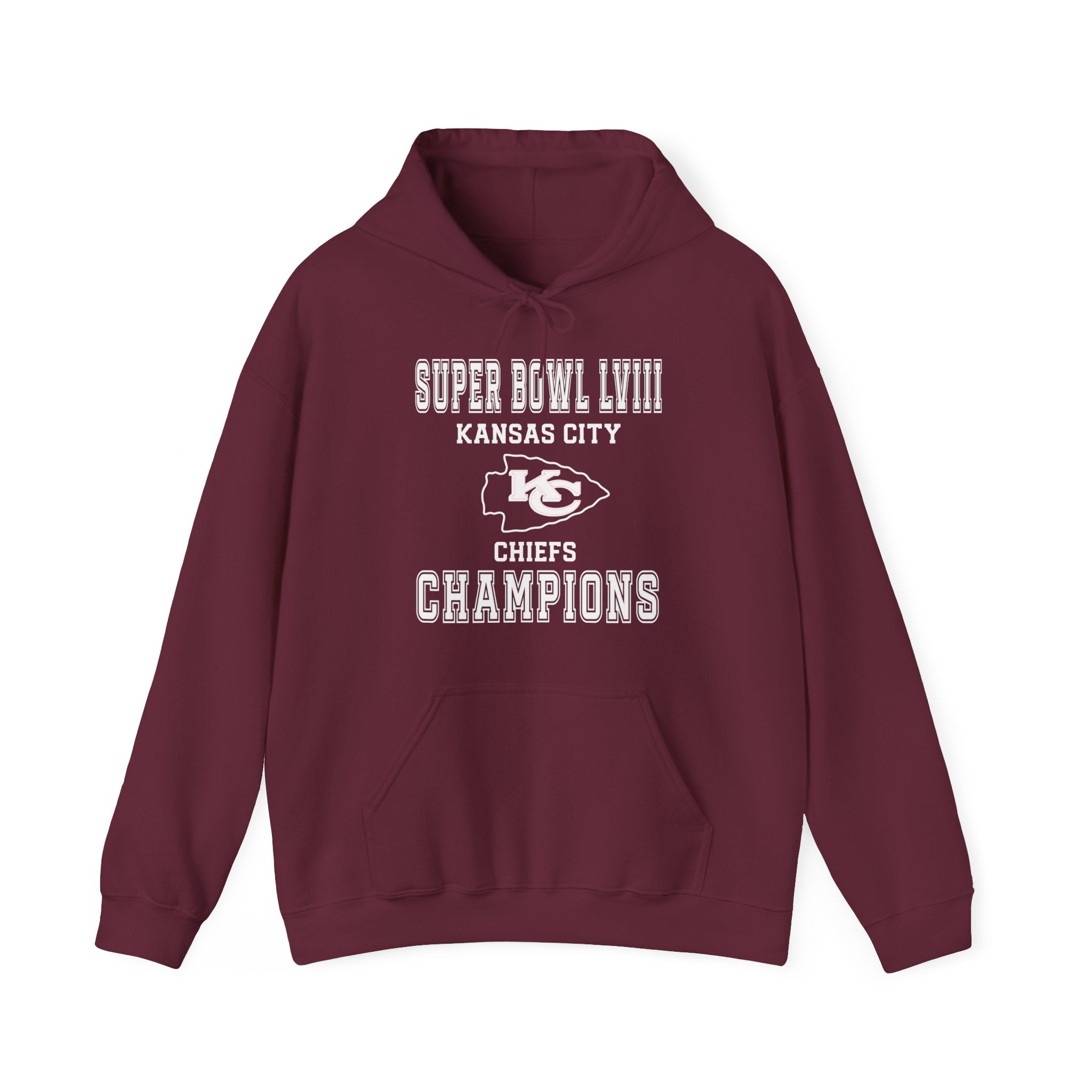 KC Chiefs Super Bowl Champions Hoodie | Celebrating KC Win Of Super Bowl LVIII with this Awesome Hoodie