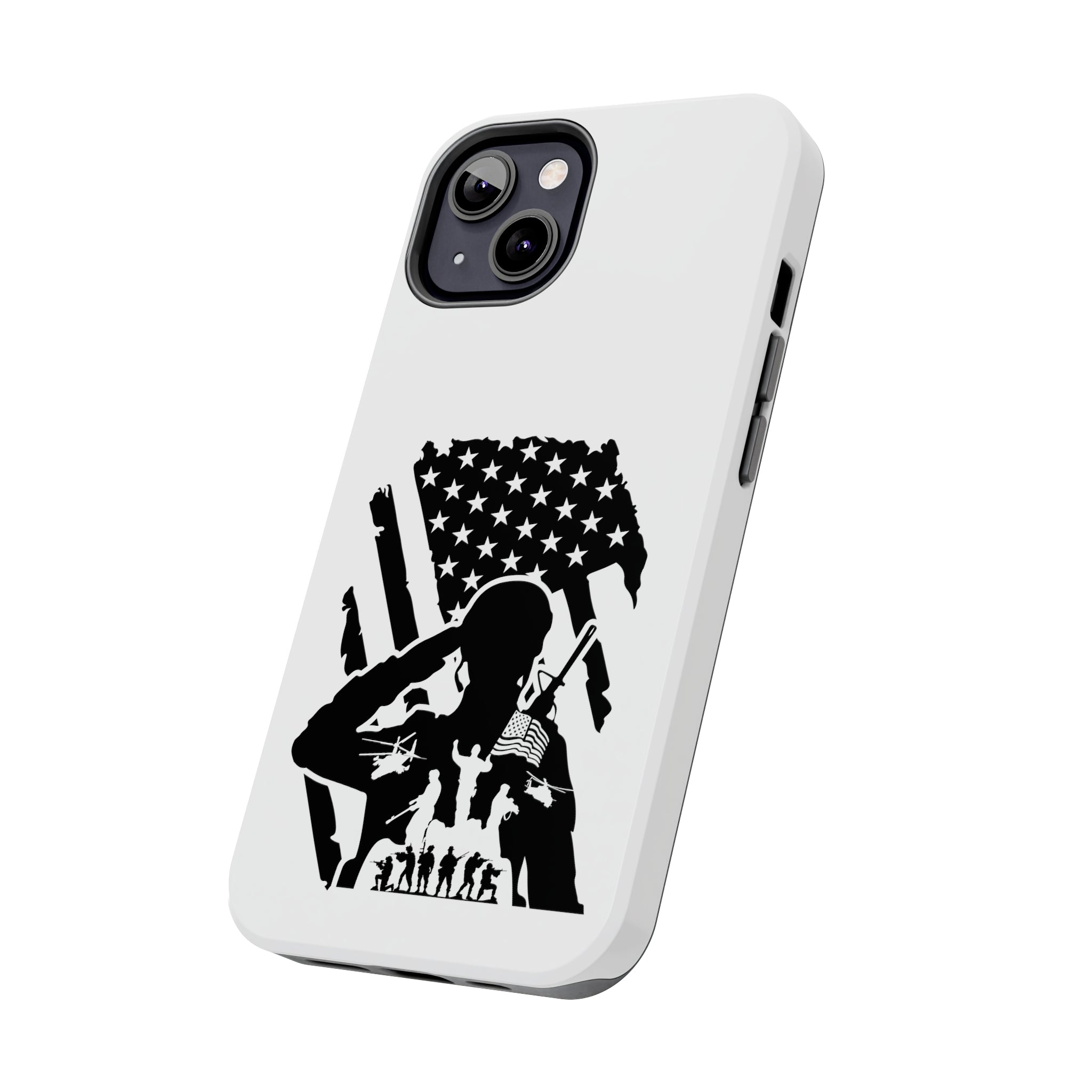 Veteran iPhone Case - Salute Your Heroes, Patriotic iPhone Tough Case, | Heroes, Patriotic iPhone Tough Case, Perfect Gift