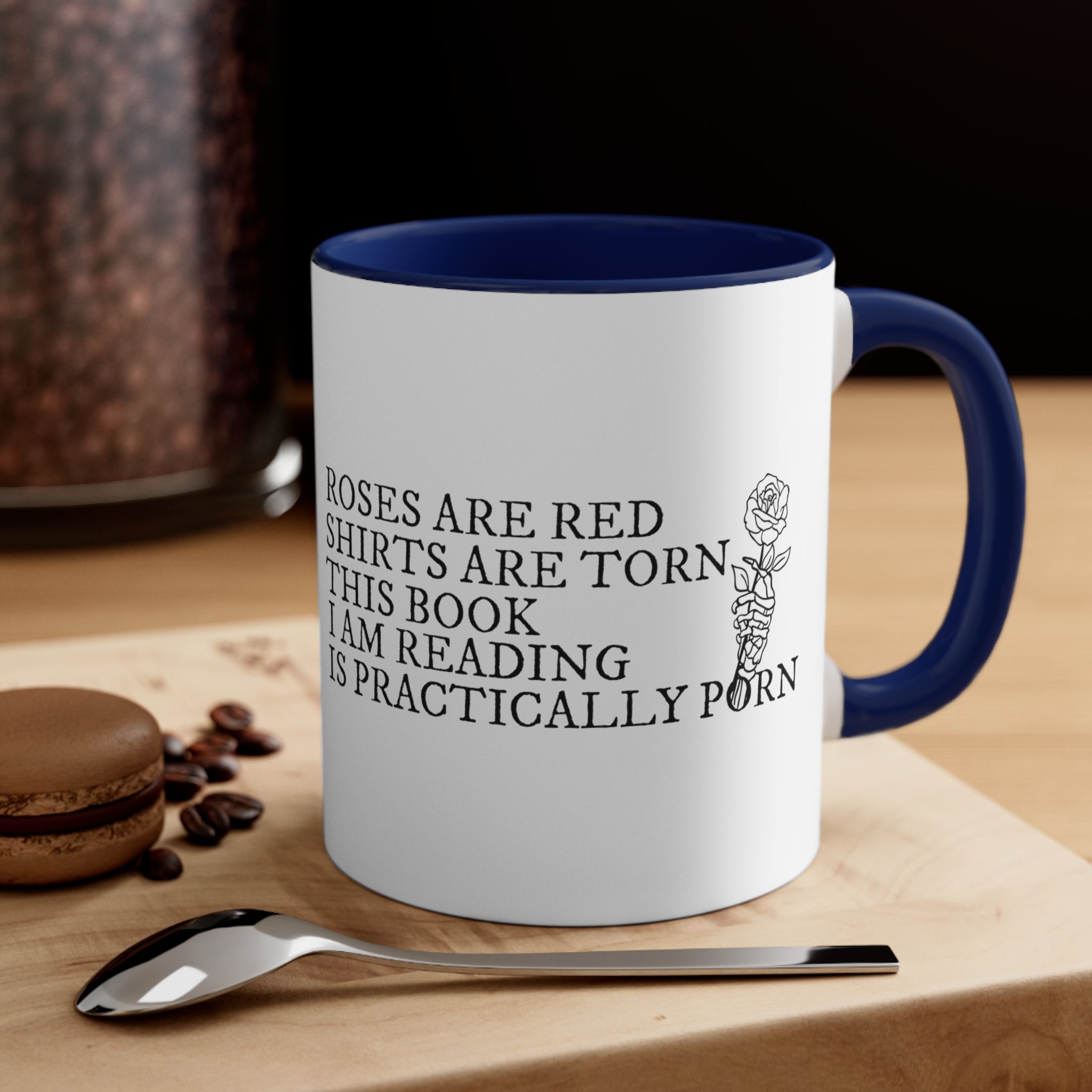 Smut Reader's Mug | Funny Roses are Red Mug | Great Gifr for Gift for Her