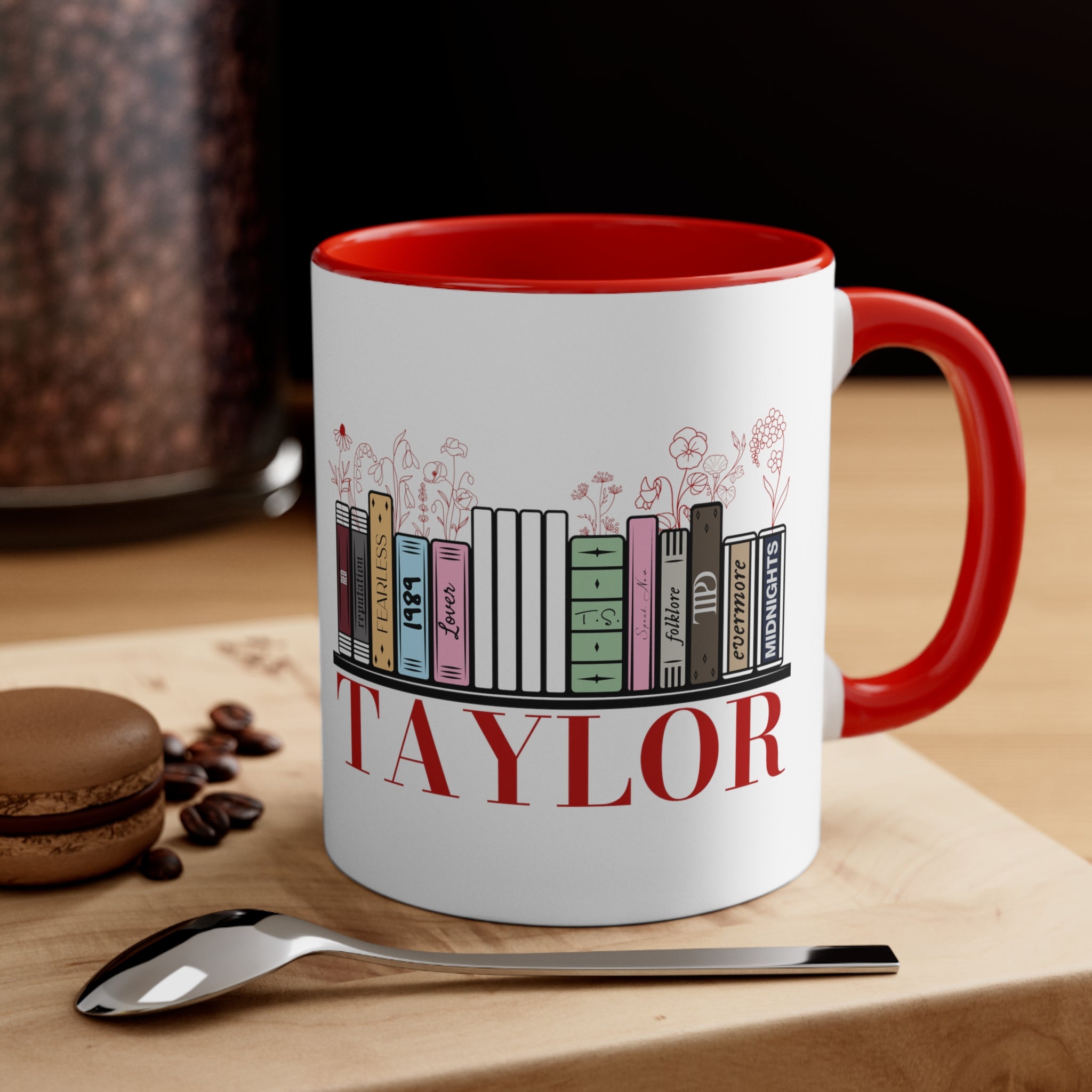 Personalized Taylor Swift Albums Mug | Custom Taylor Swift Music Album | Custom Taylor Swift Music Album Mug