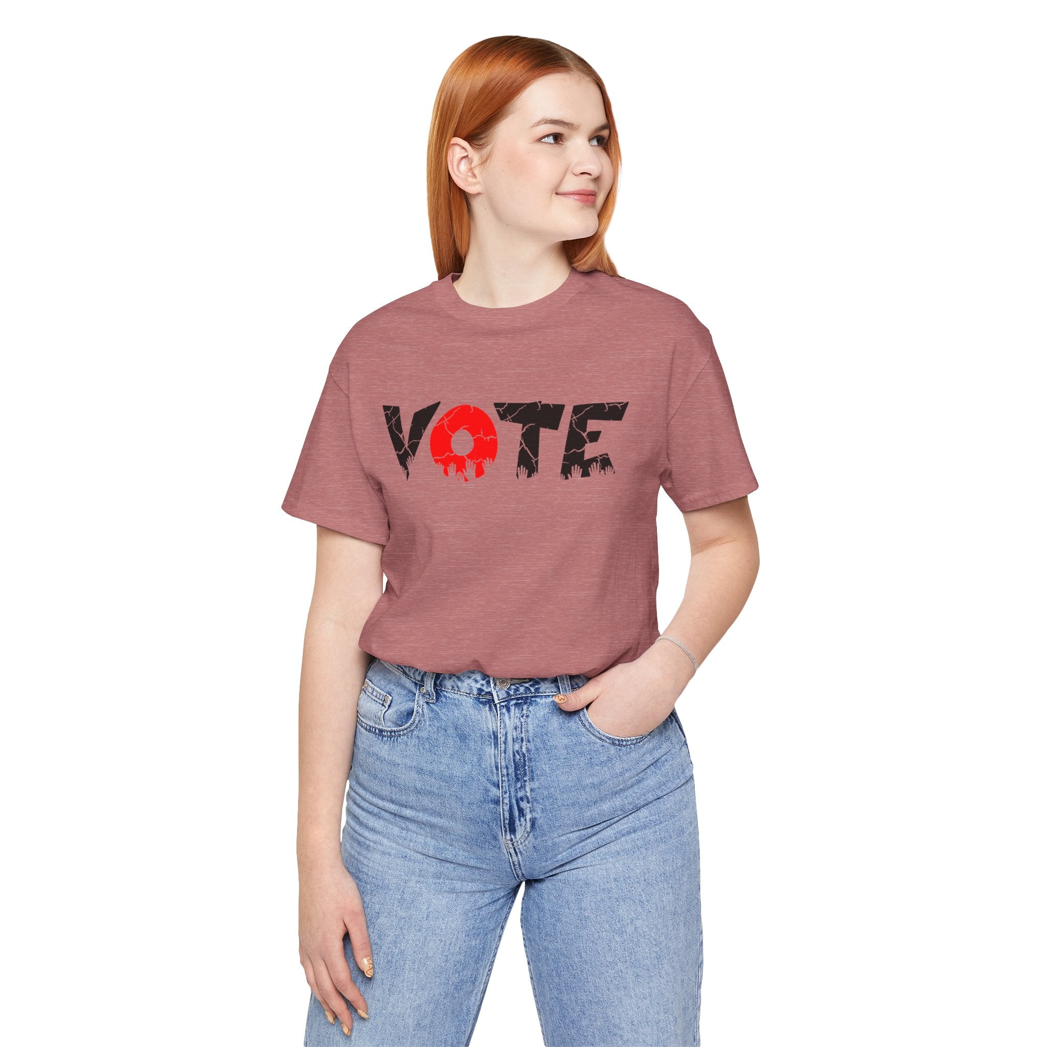 Vote T-Shirt - Make Your Voice Heard | Encourage People to Vote by Wea | -Shirt - Make