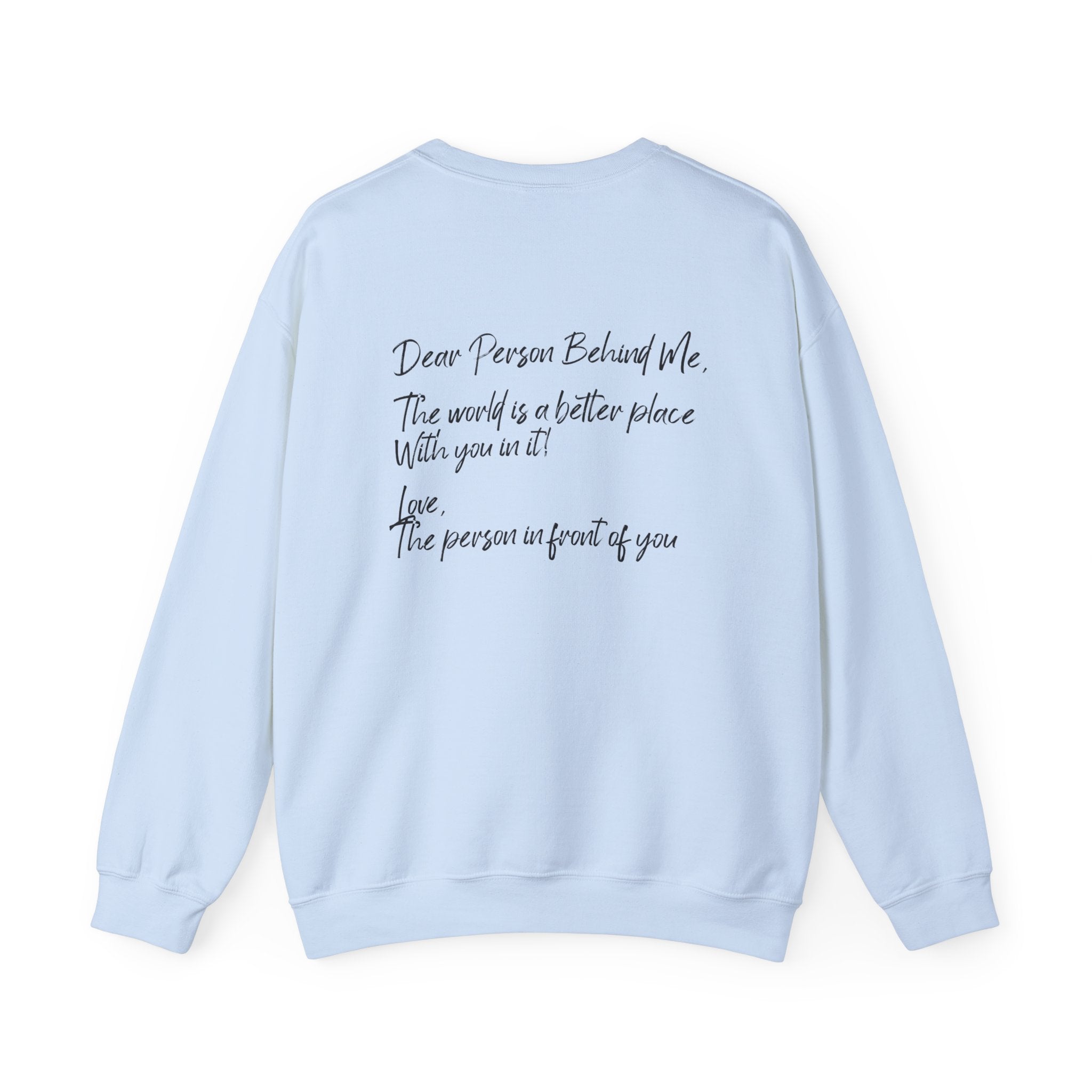 Dear Person Behind Me Sweatshirt, Aesthetic Sweatshirt, You Are Enough | Kind Sweatshirt, Mental Health