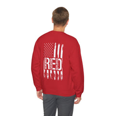 Remember Everyone Deployed Sweatshirt | On Fridays We Wear Red | We We | Deployed Sweatshirt