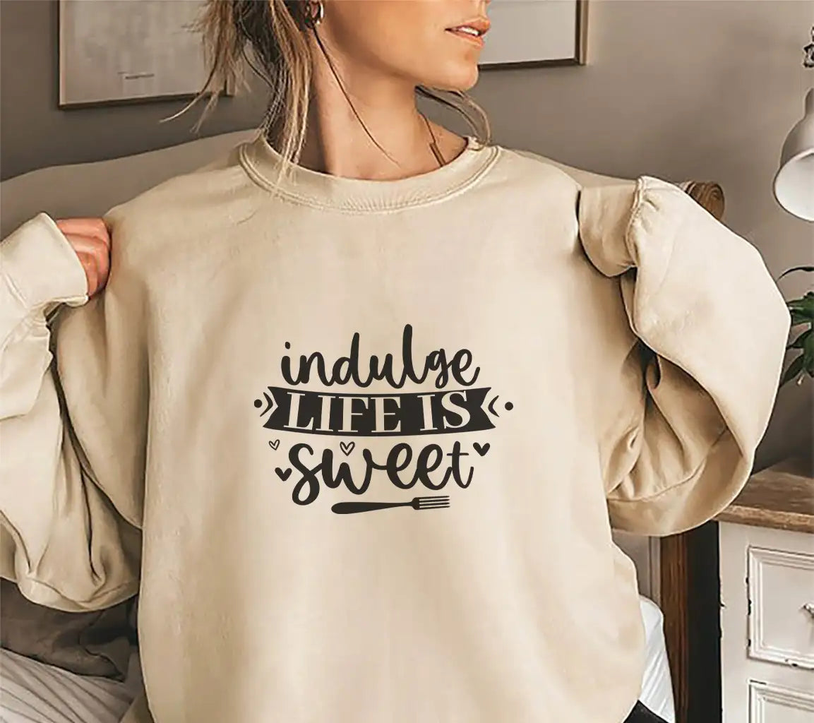 Funny  Indulge Life is Sweet Kitchen SVG SVG