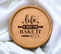 Funny Kitchen SVG - Life is What You Bake It SVG