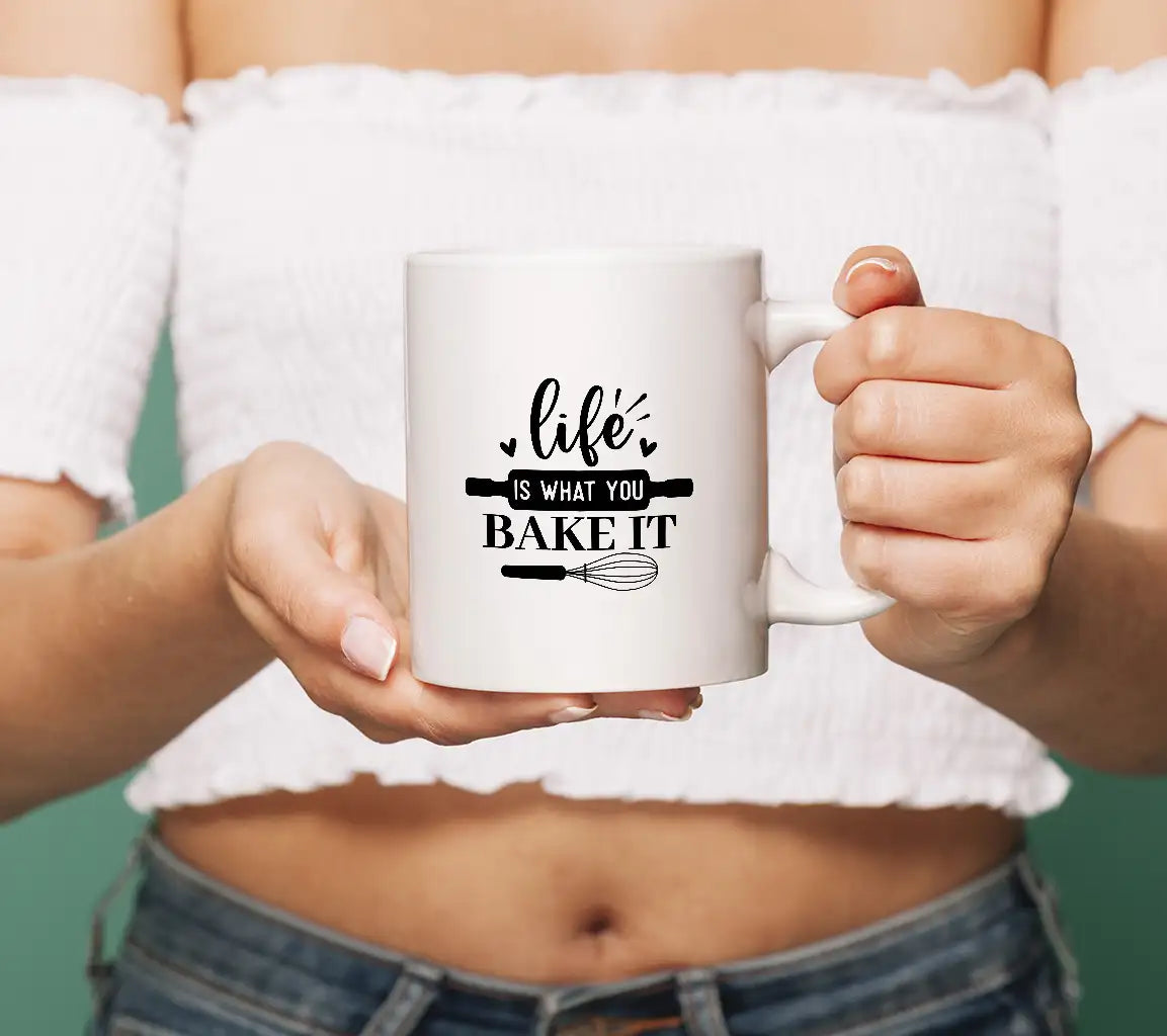 Funny Kitchen SVG - Life is What You Bake It SVG