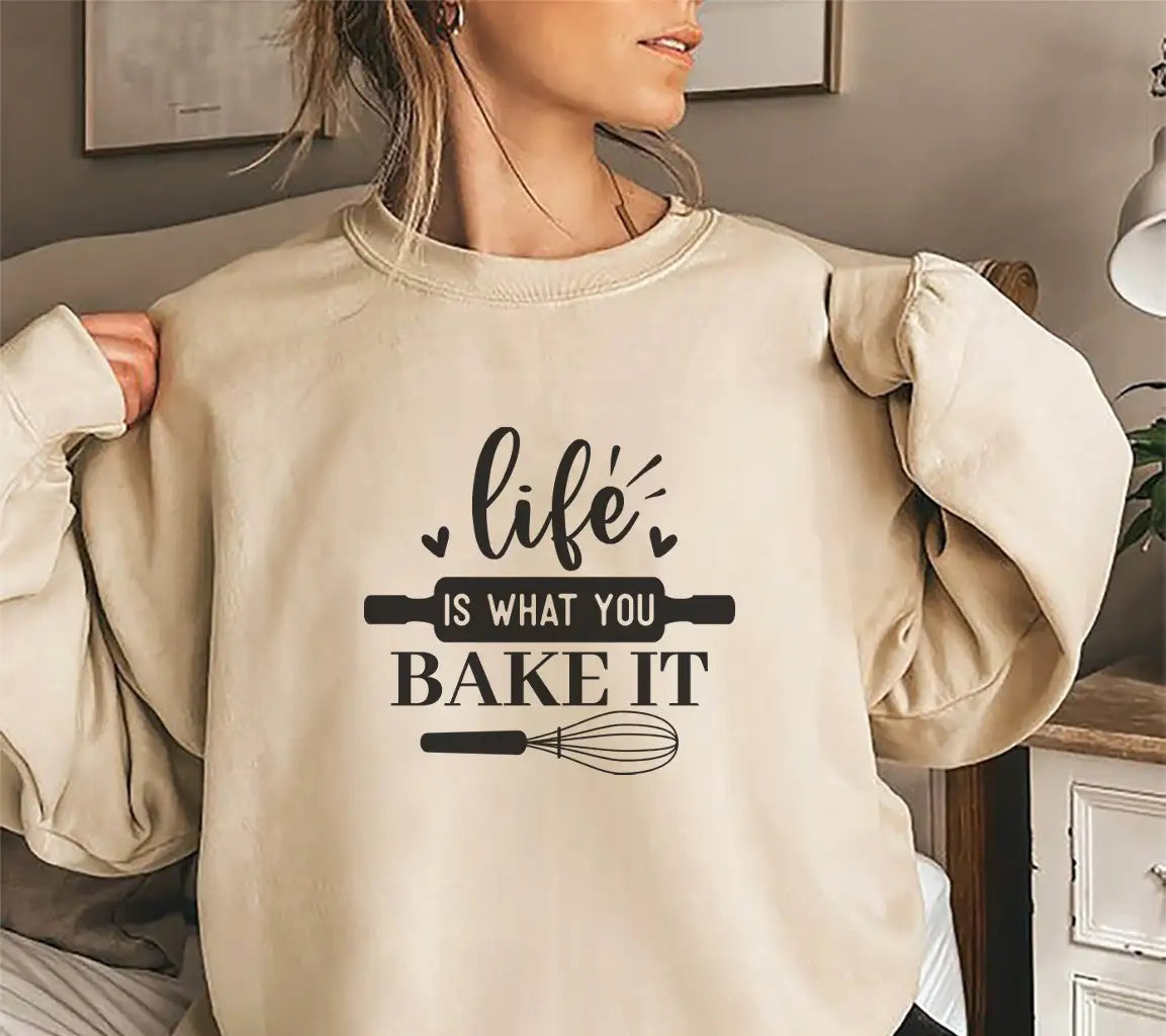 Funny Kitchen SVG - Life is What You Bake It SVG