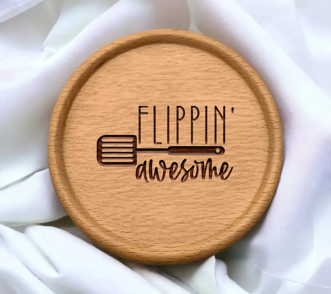 Flippin Awesome Kitchen Spatula SVG -  Design SVG