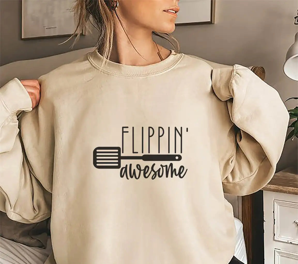 Flippin Awesome Kitchen Spatula SVG -  Design SVG