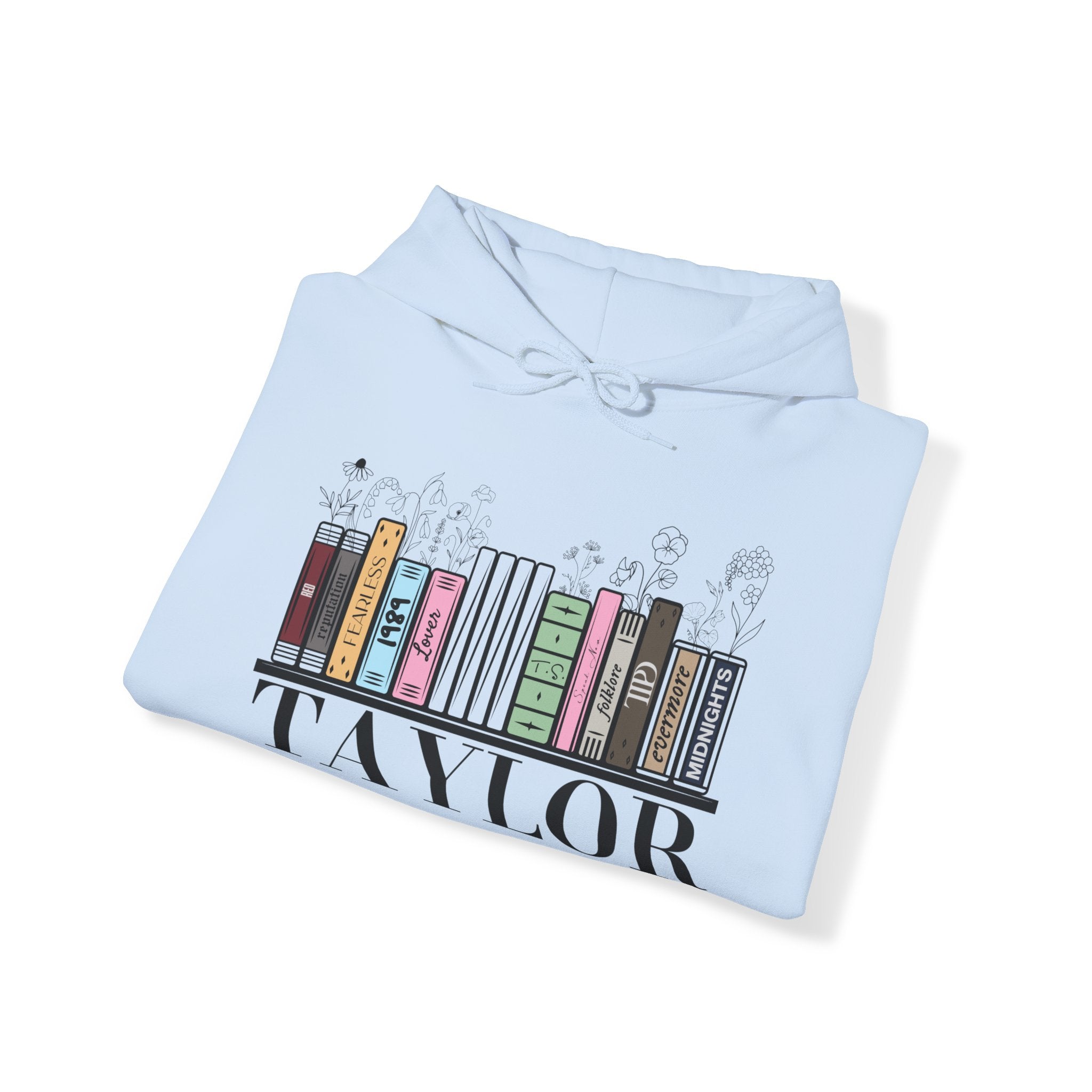 Taylor Swift Albums As Books Hoodie | All Taylor's Albums Including TT | Albums Including TTPD Decorated