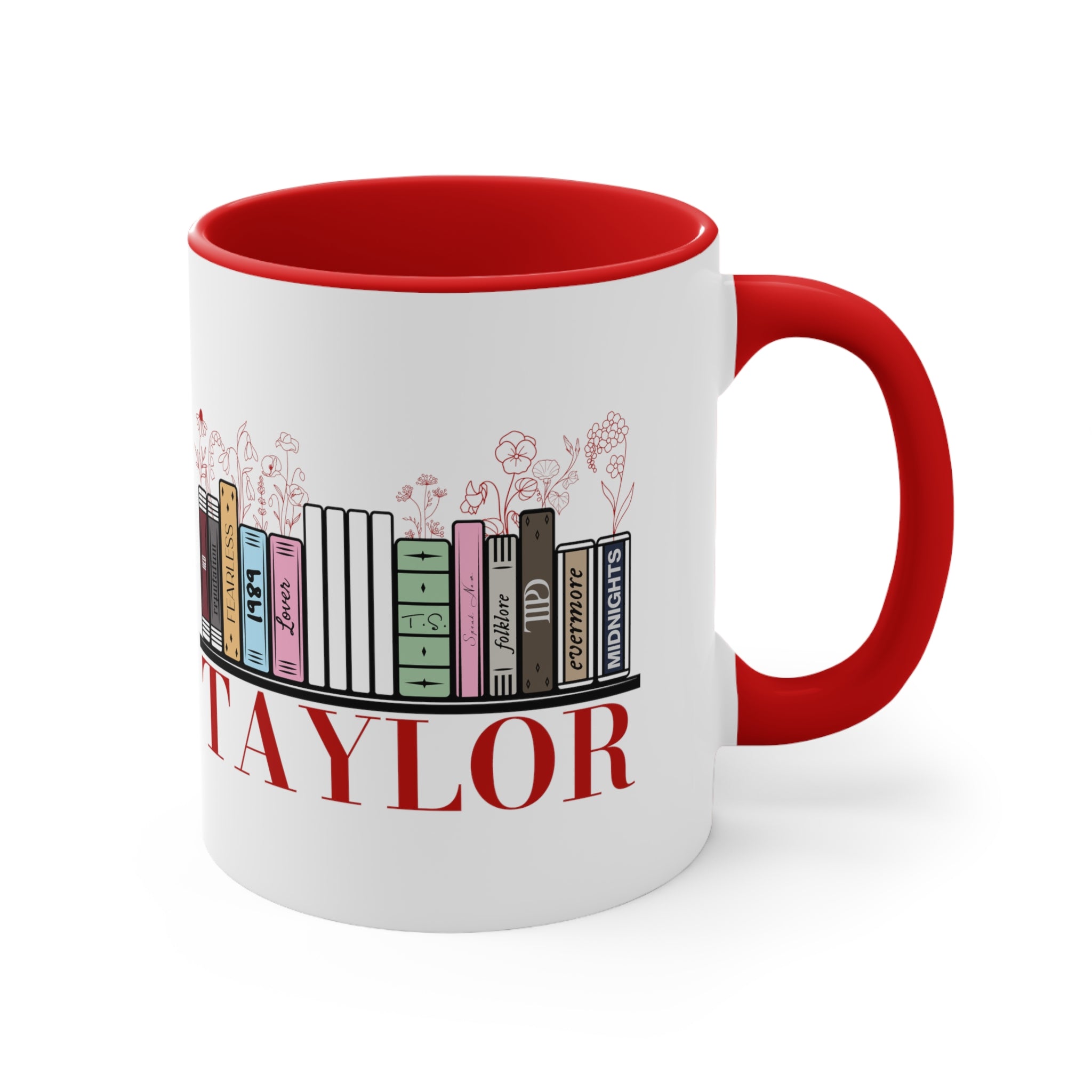 Personalized Taylor Swift Albums Mug | Custom Taylor Swift Music Album | Custom Taylor Swift Music Album Mug