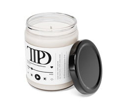 Tortured Poets Department - Scented Soy Candle - Taylor Swift Candle - Open Cap Front View