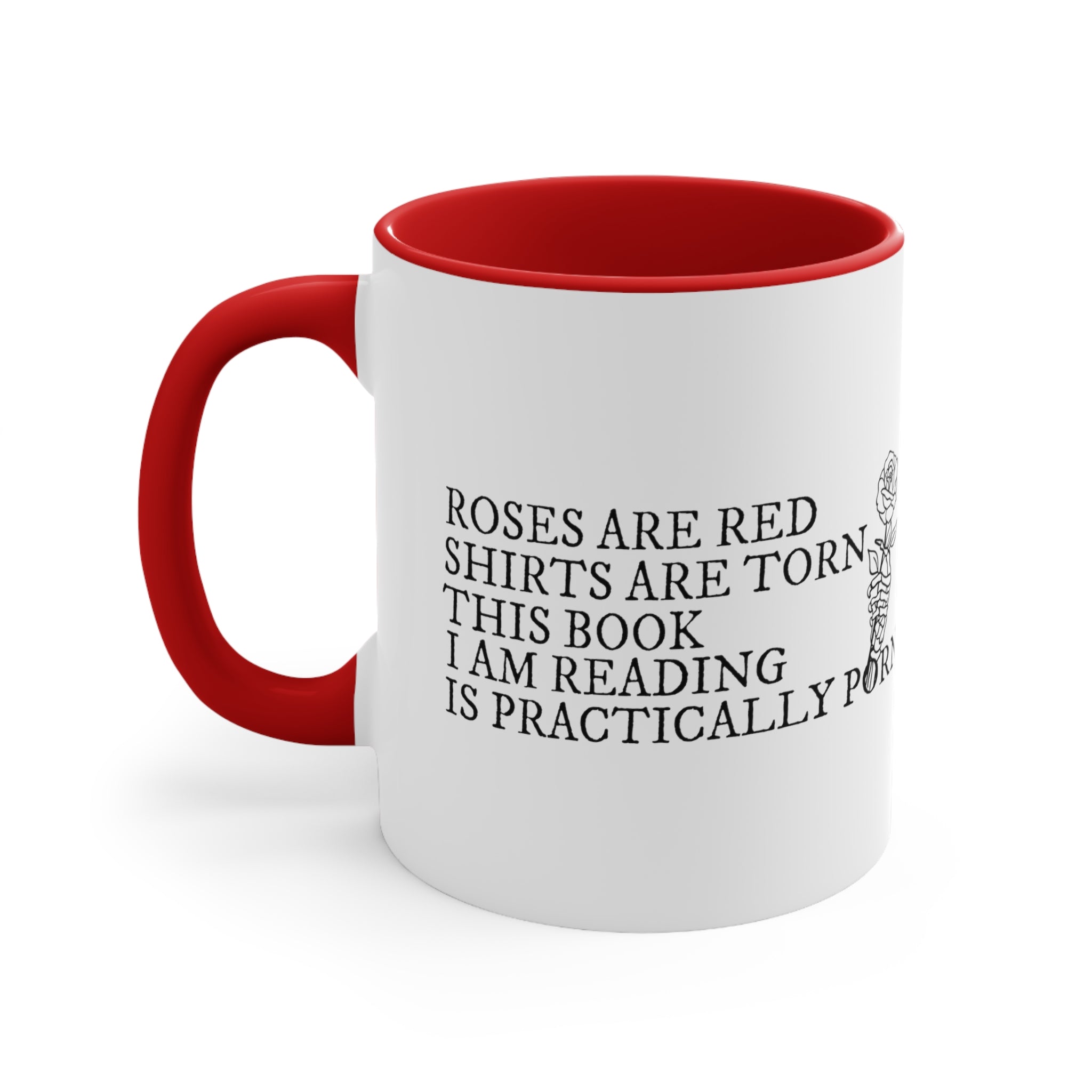 Smut Reader's Mug | Funny Roses are Red Mug | Great Gifr for Gift for Her