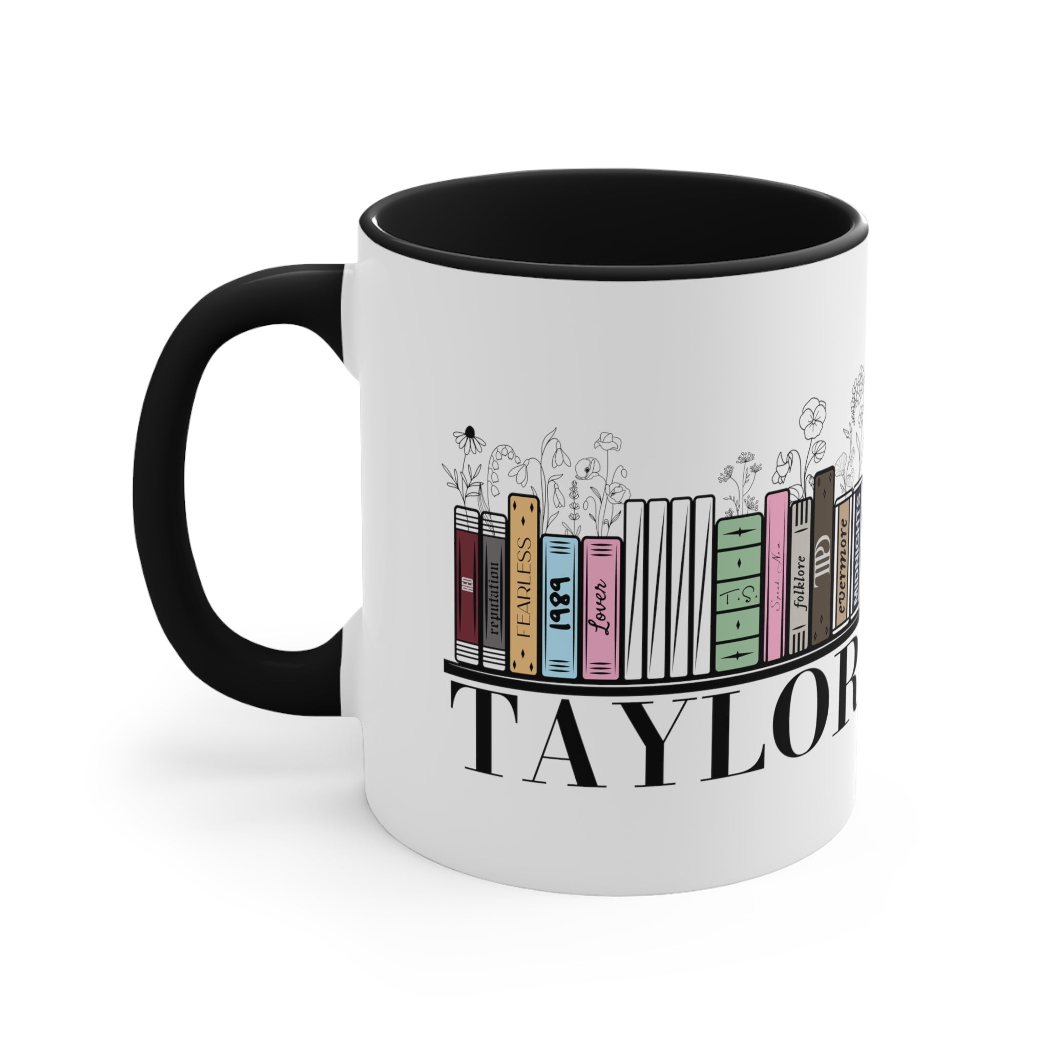 Personalized Taylor Swift Albums Mug | Custom Taylor Swift Music Album | Custom Taylor Swift Music Album Mug