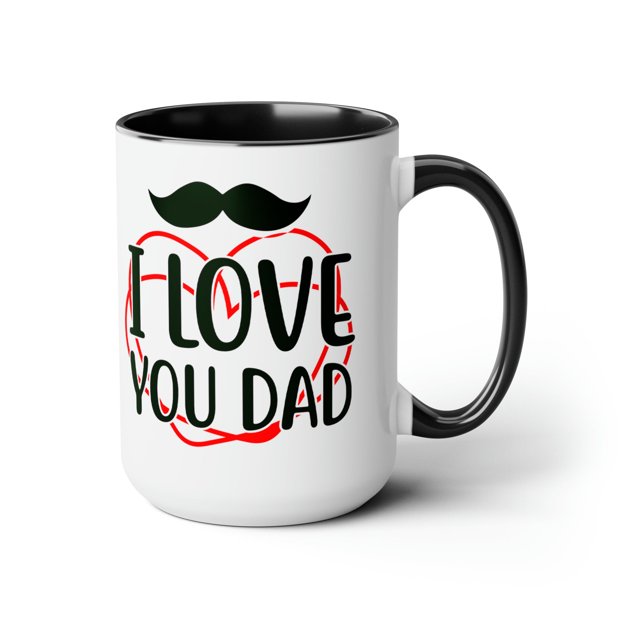 The Perfect Gift to Express Your Love: The "I Love You Dad" Ceramic Mu | Dad" Ceramic Mug