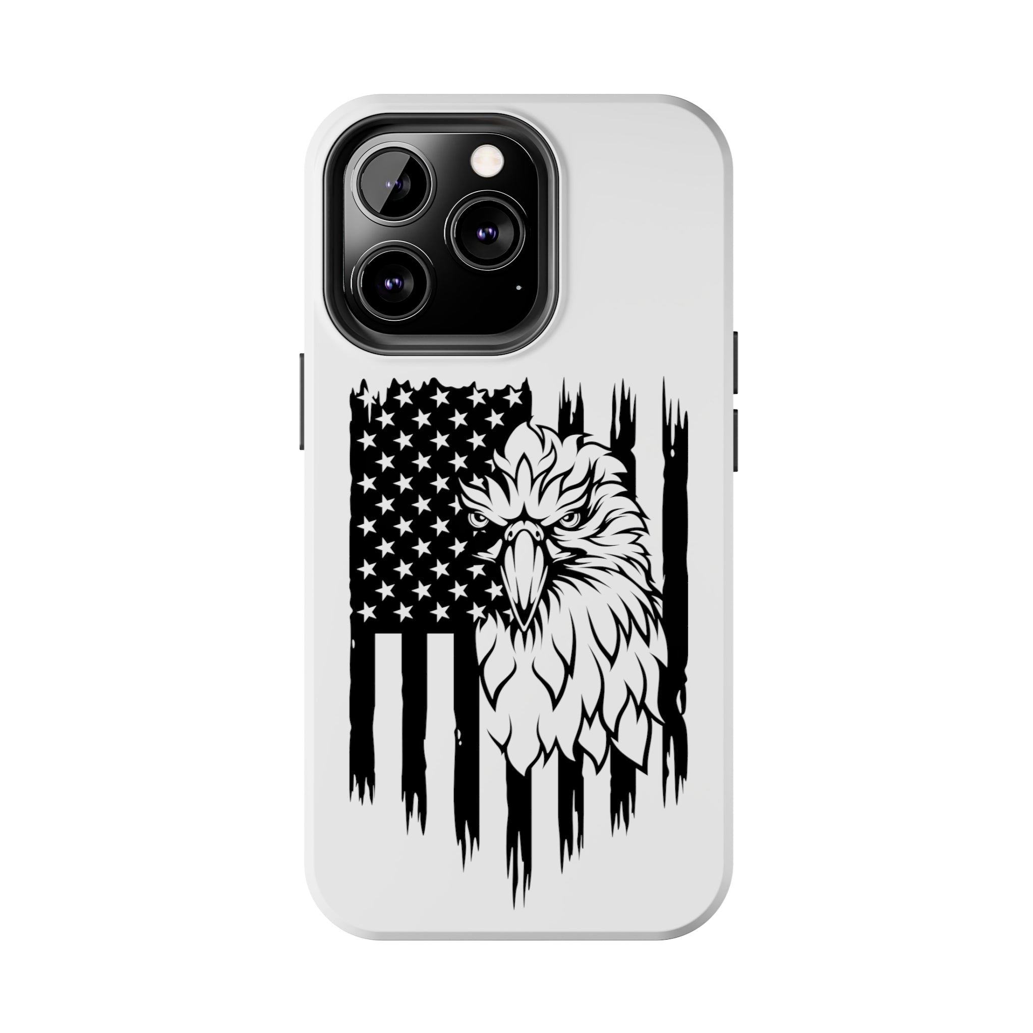 Patriotic iPhone Case: Eagle Through American Flag iPhone Case, Patrio | American Flag iPhone Case, Patriotic iPhone Tough Case