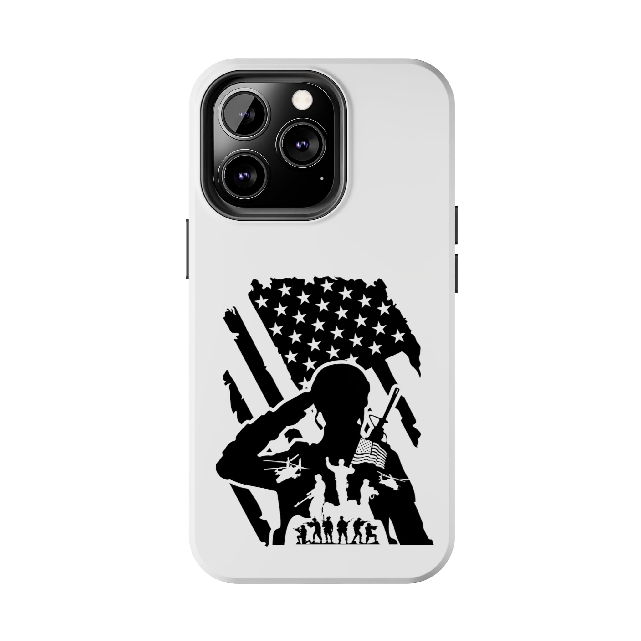 Veteran iPhone Case - Salute Your Heroes, Patriotic iPhone Tough Case, | Heroes, Patriotic iPhone Tough Case, Perfect Gift