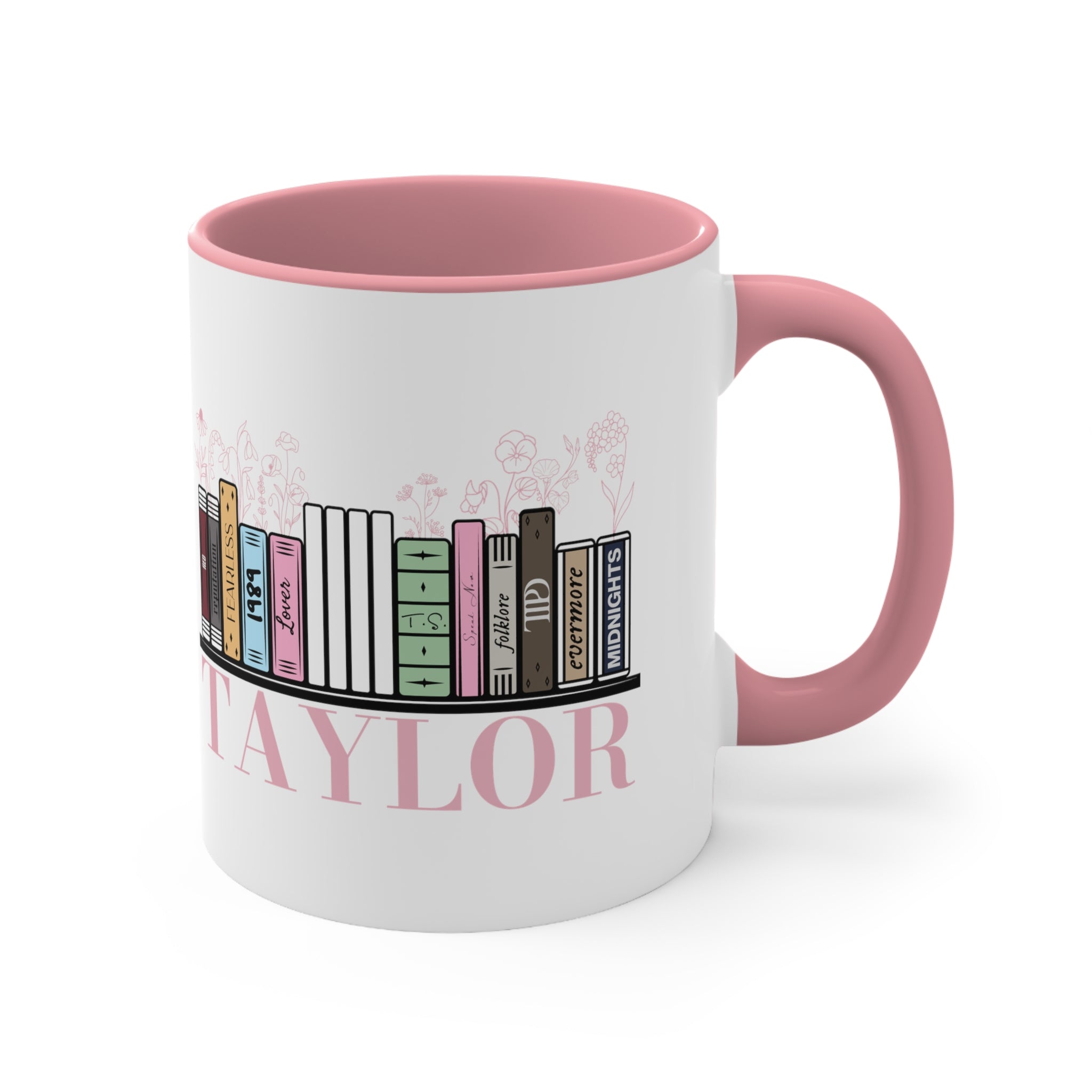 Personalized Taylor Swift Albums Mug | Custom Taylor Swift Music Album | Custom Taylor Swift Music Album Mug