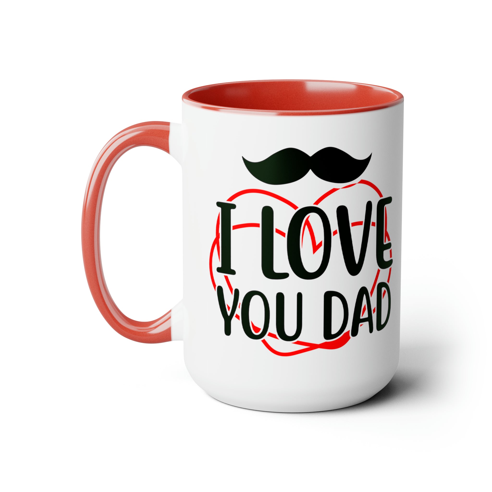 The Perfect Gift to Express Your Love: The "I Love You Dad" Ceramic Mu | Dad" Ceramic Mug