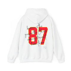 Karma is the Guy on the Chiefs Hoodie, Taylor and Travis Hoodie, Travi | Taylor Hoodie, Taylor Chiefs Hoodie, Swift Kelce