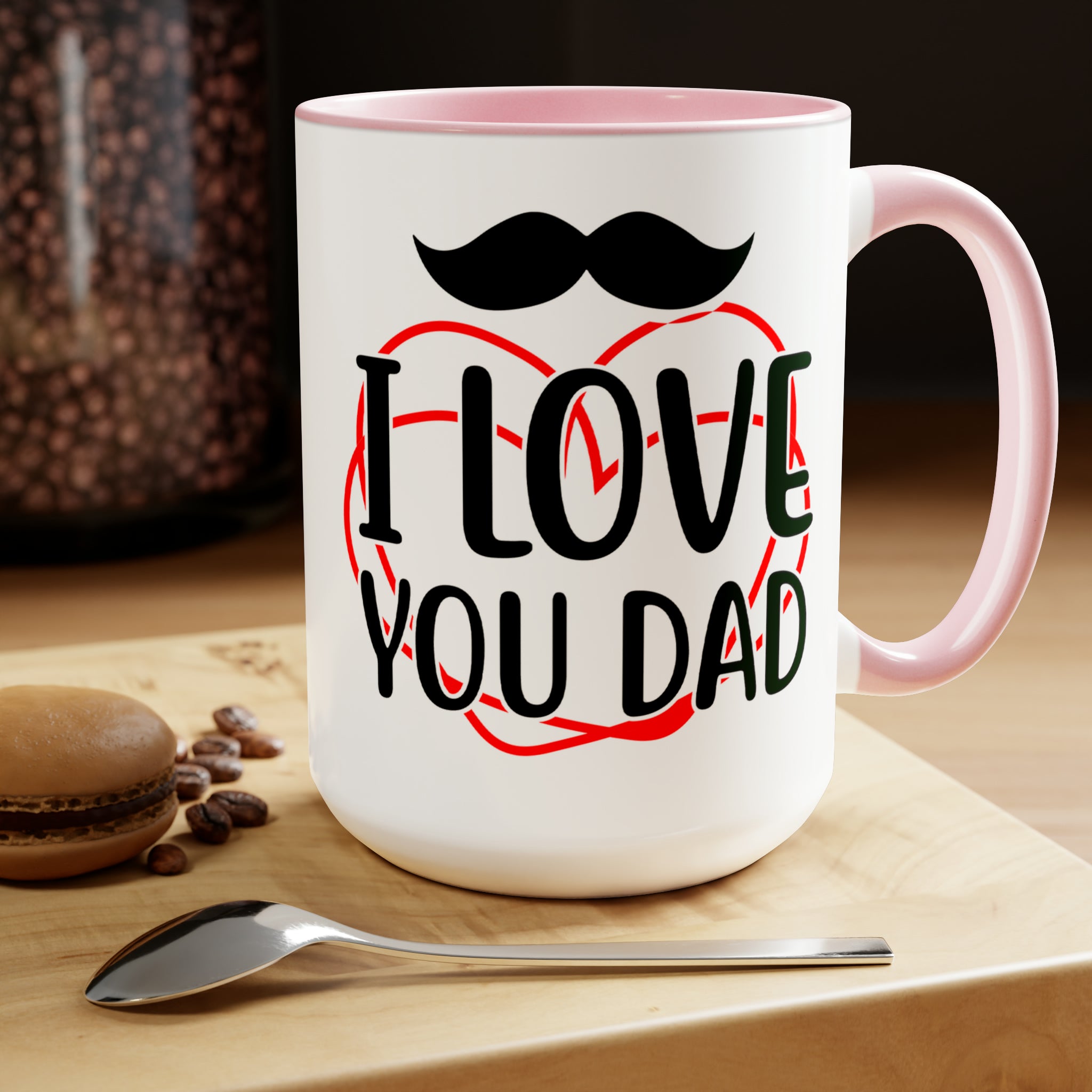 The Perfect Gift to Express Your Love: The "I Love You Dad" Ceramic Mu | Dad" Ceramic Mug