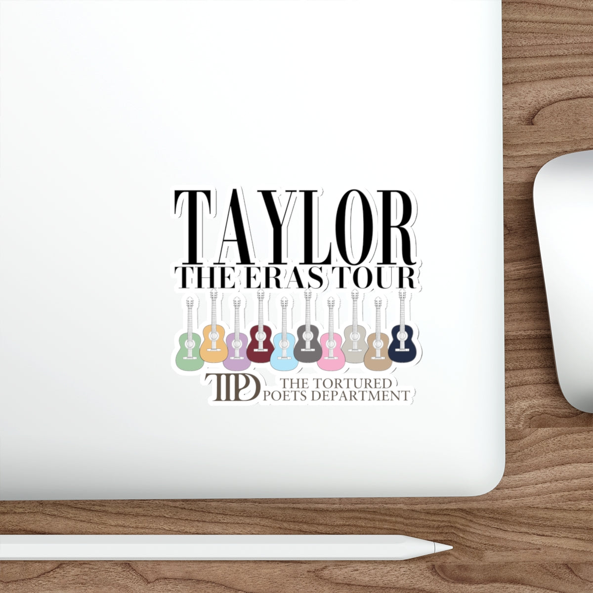 The Eras Tour Sticker (Die-Cut): All 10 Taylor Swift Albums in Vibrant | Eras Tour Sticker (Die-Cut)